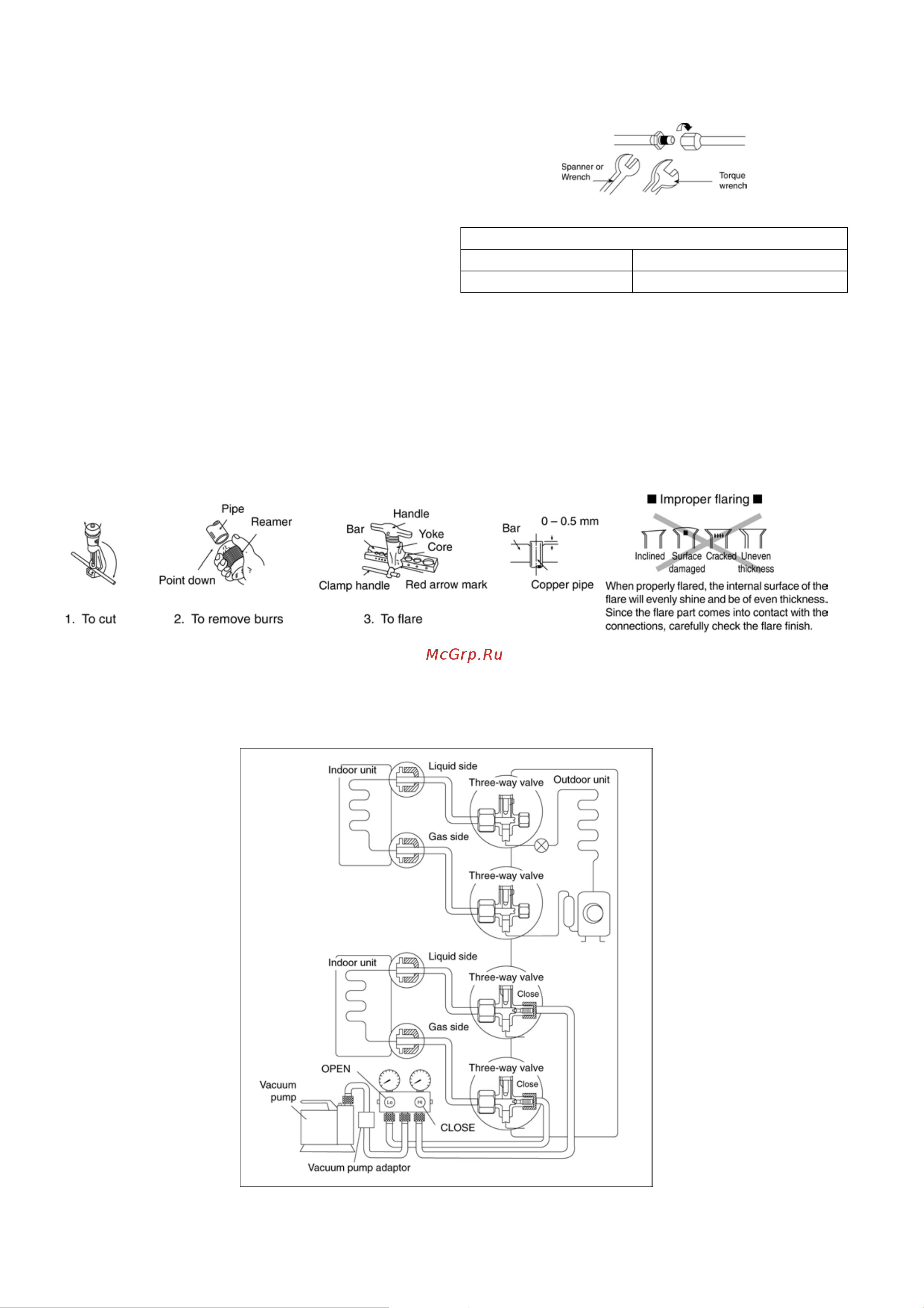 Panasonic CU-3E18LBE [38/103] Connecting the piping
