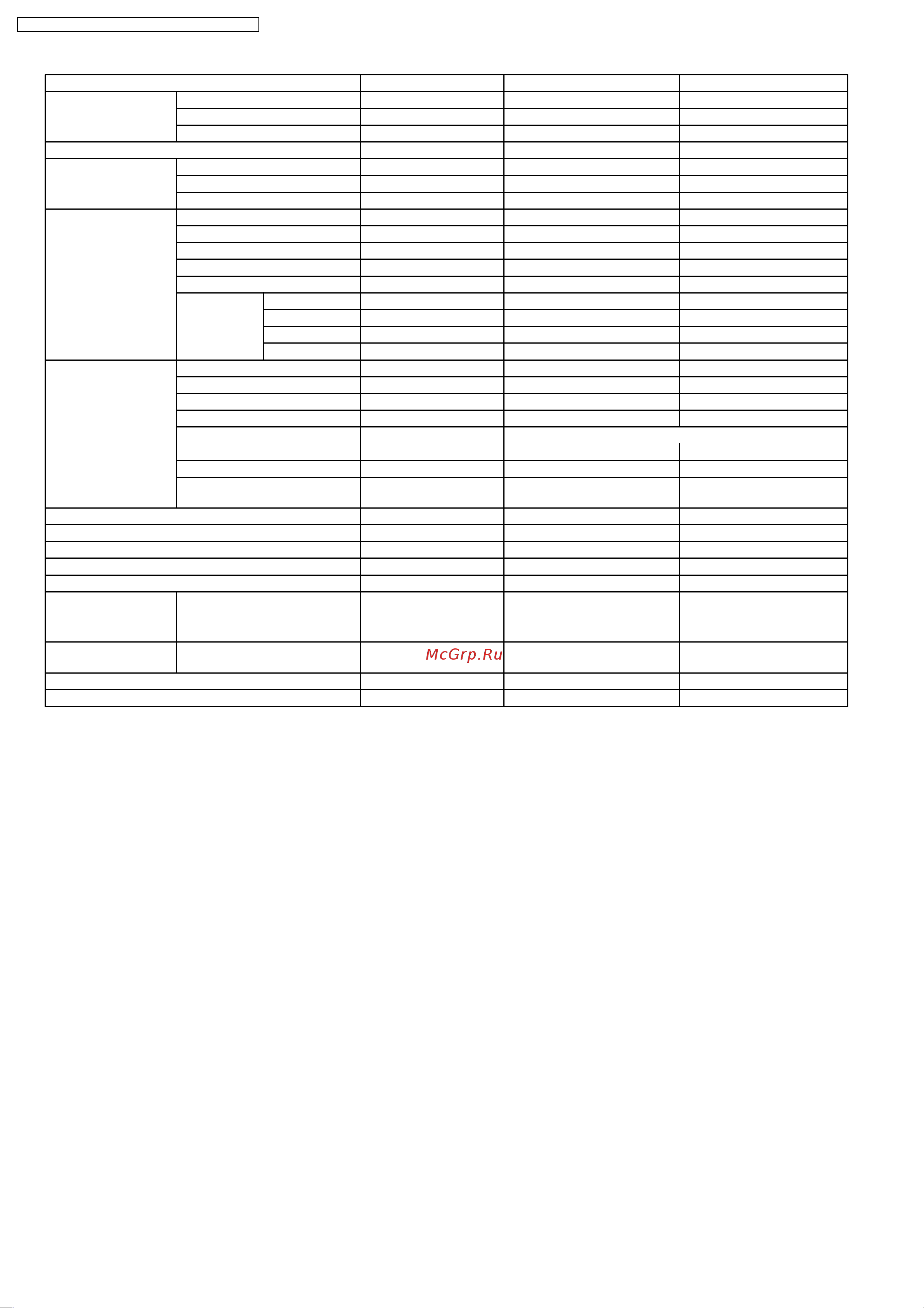 Panasonic CU-E12DKD [10/98] Specifications are subject to change without notice for further improvement