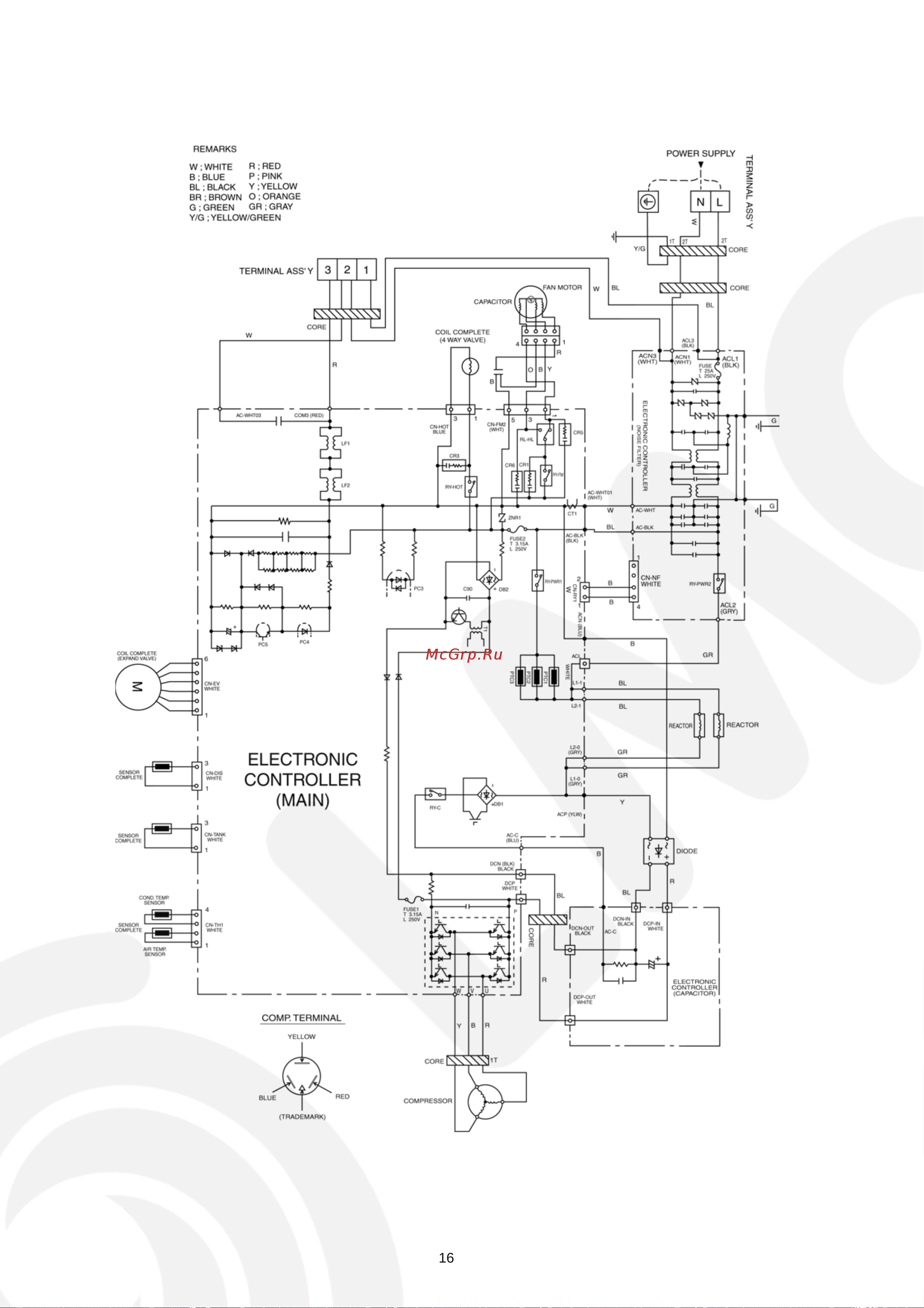 Panasonic CS-E24EKES Сервис мануал онлайн [16/77] 626716