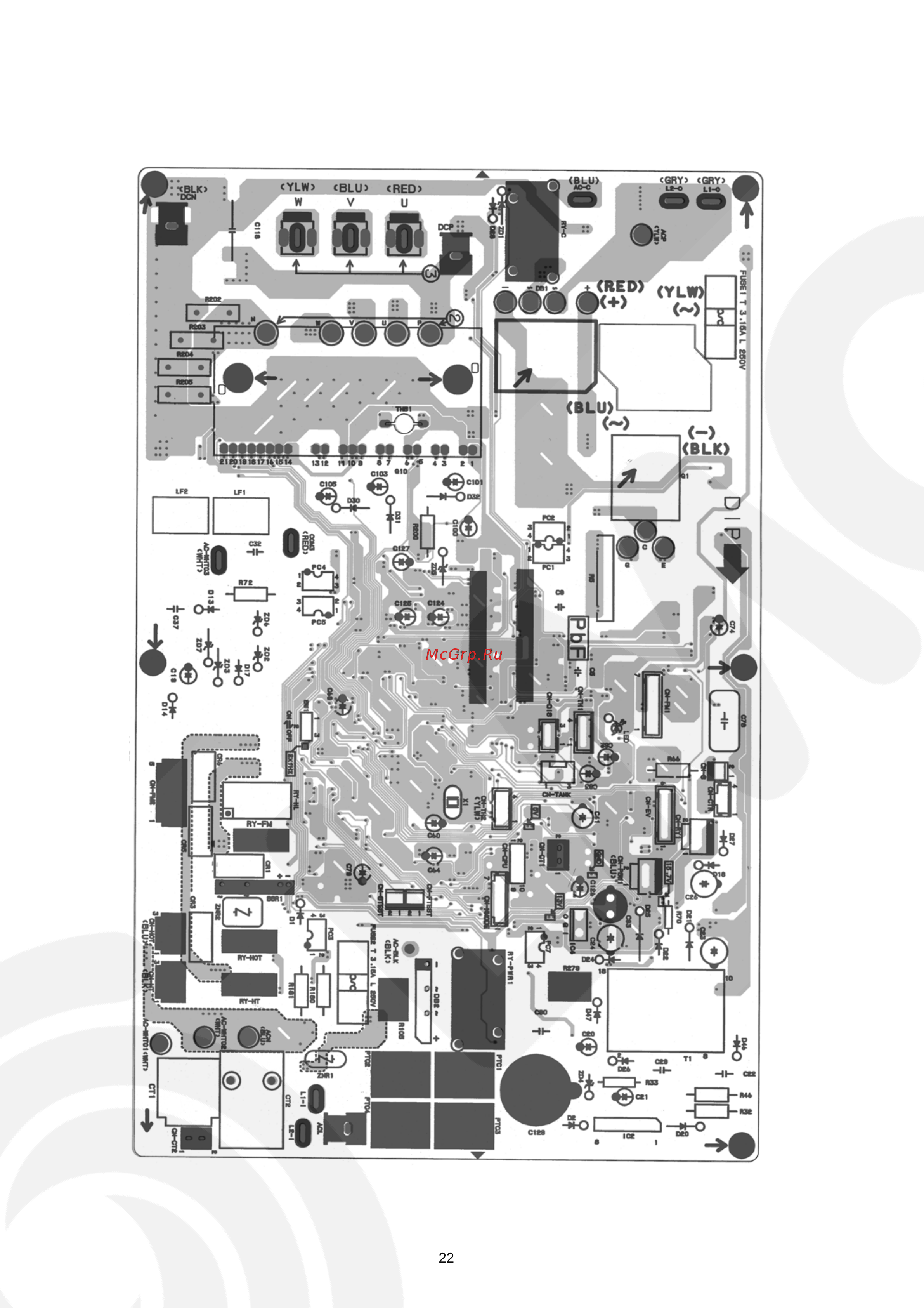 Panasonic CS-E24EKES Сервис мануал онлайн [22/77] 626716