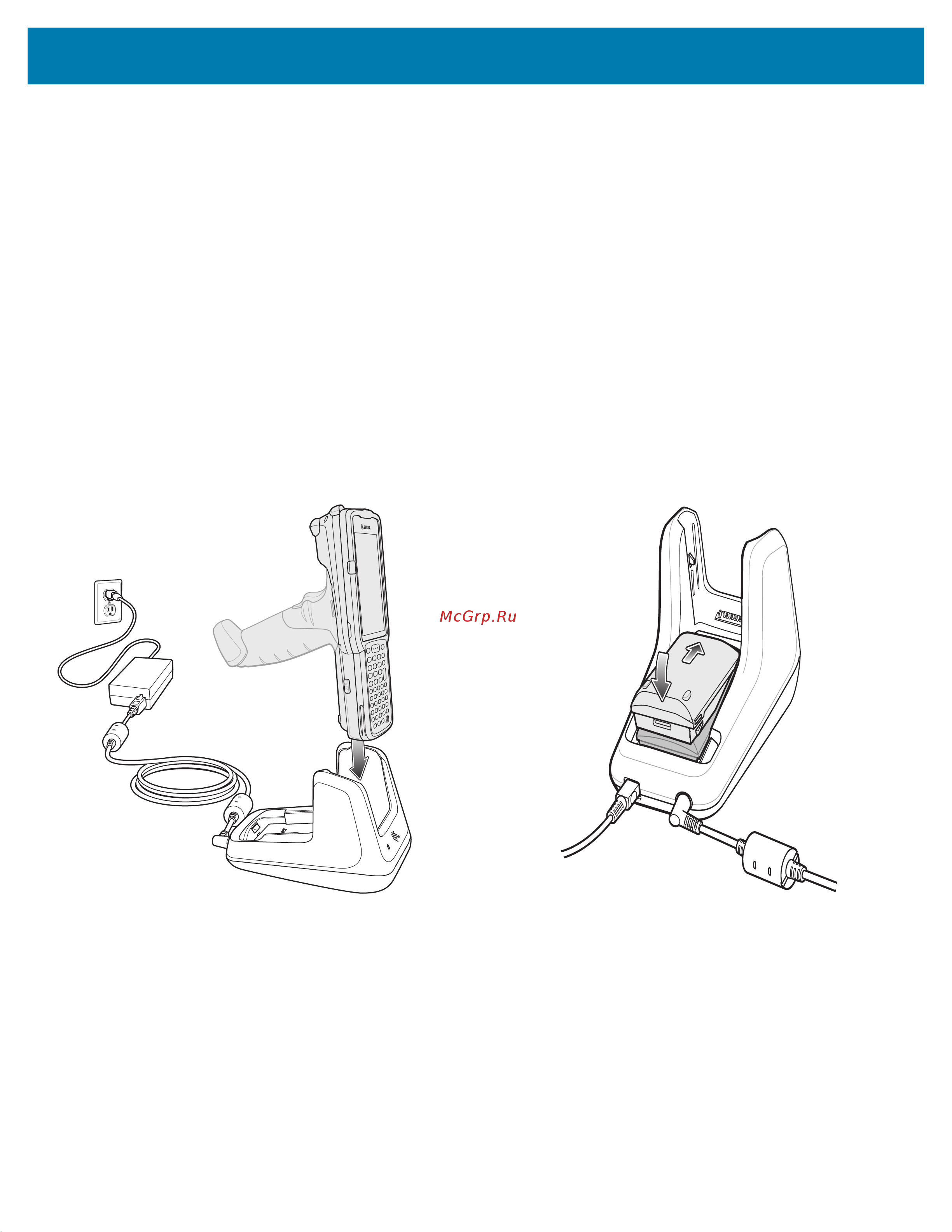 Zebra MC3300 MC330M-GI4HA2RW [27/42] Зарядная базовая станция на одно устройство с usb портом