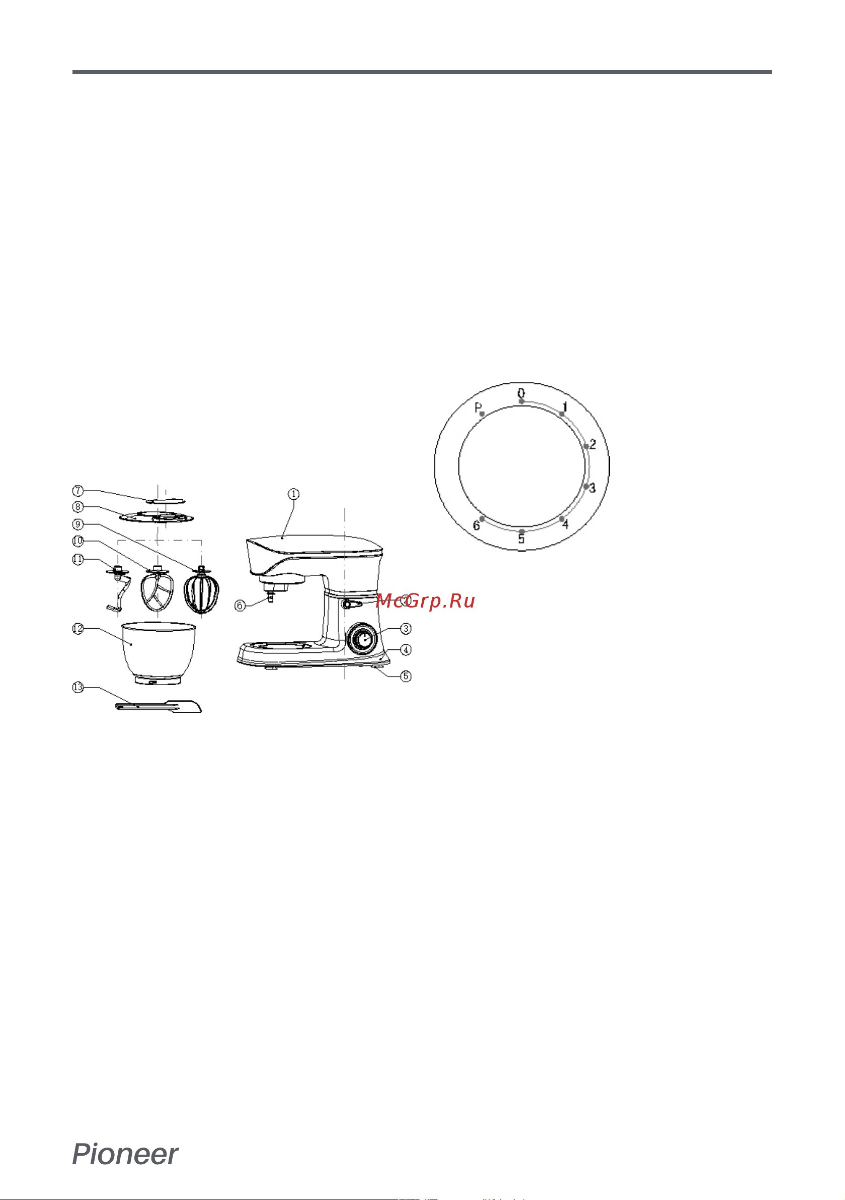 Pioneer MX327 black [5/12] Эксплуатация прибора