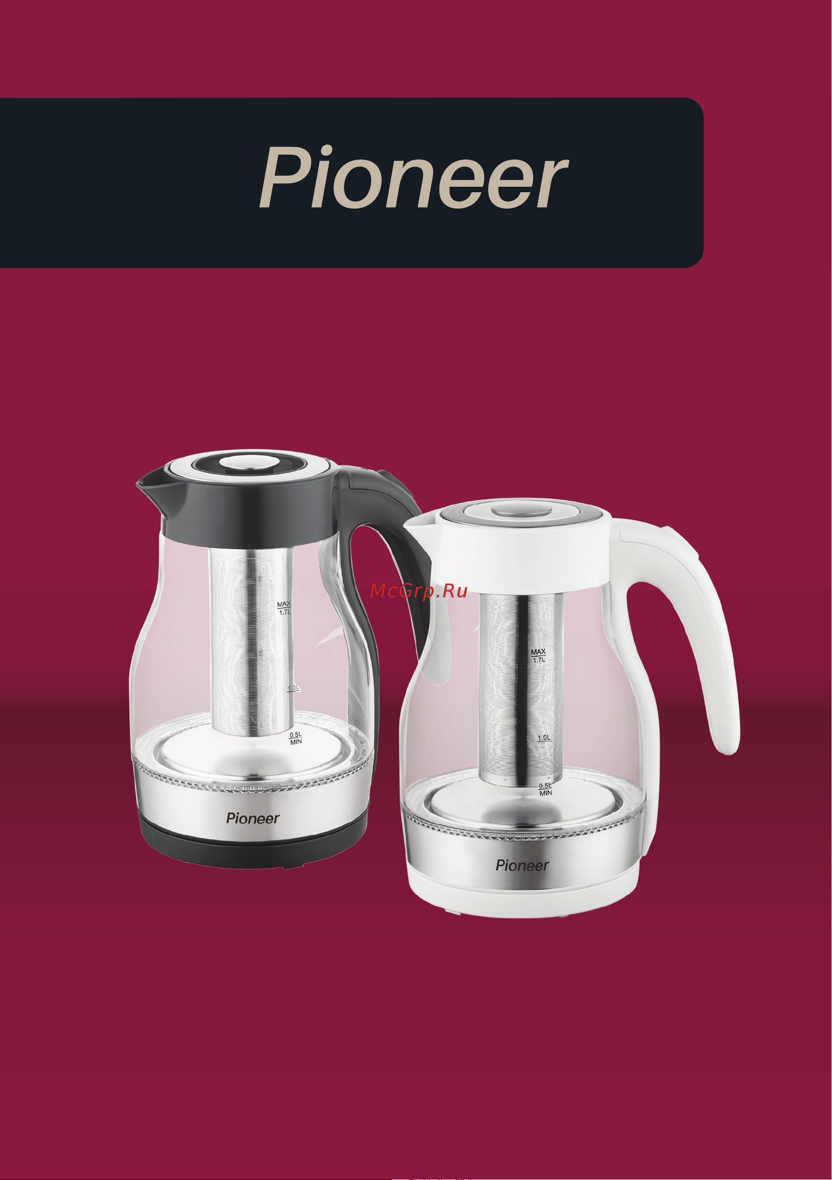Pioneer KE802G white Инструкция по эксплуатации онлайн