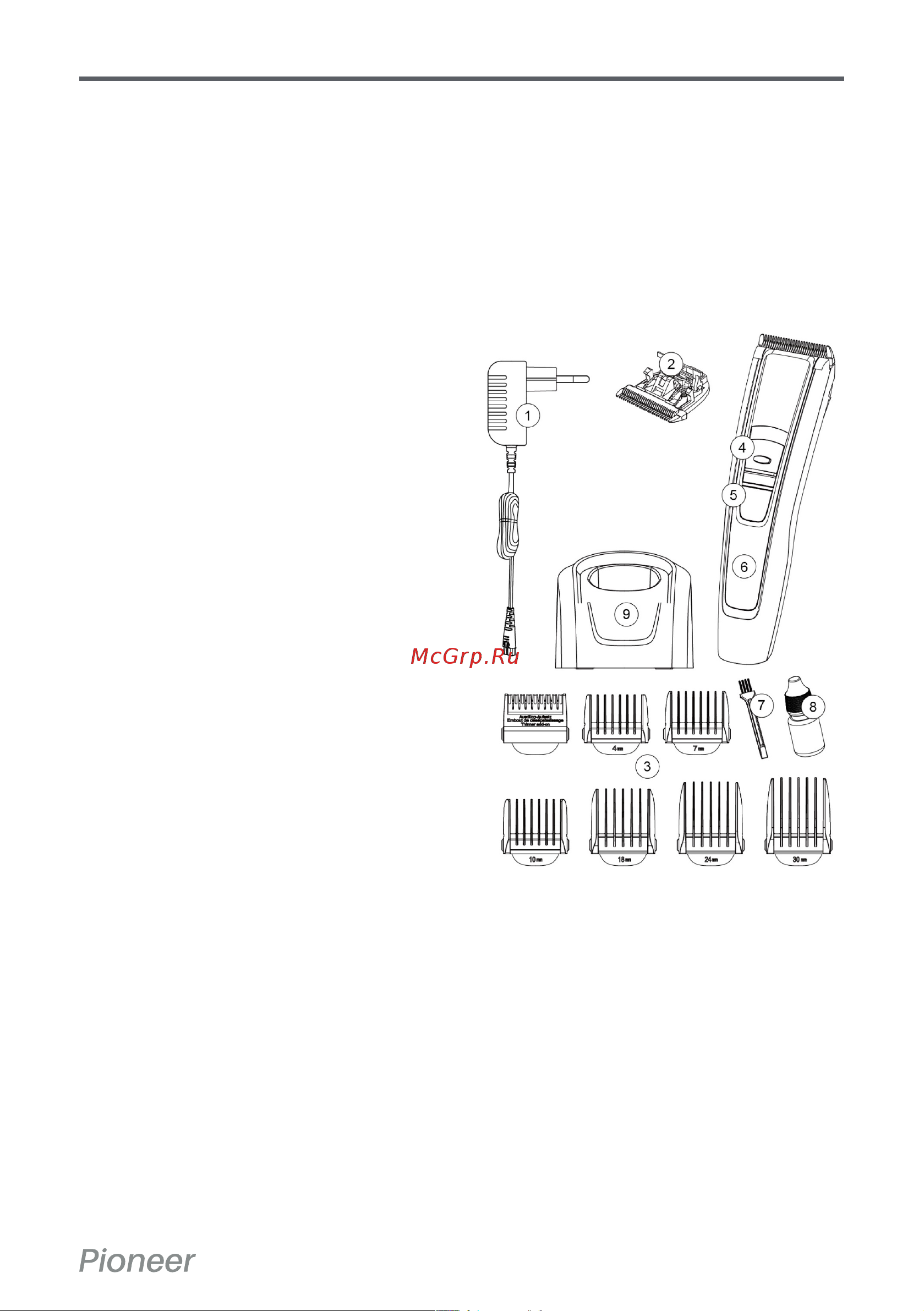 Pioneer HC03R [5/12] Руководство пользователя