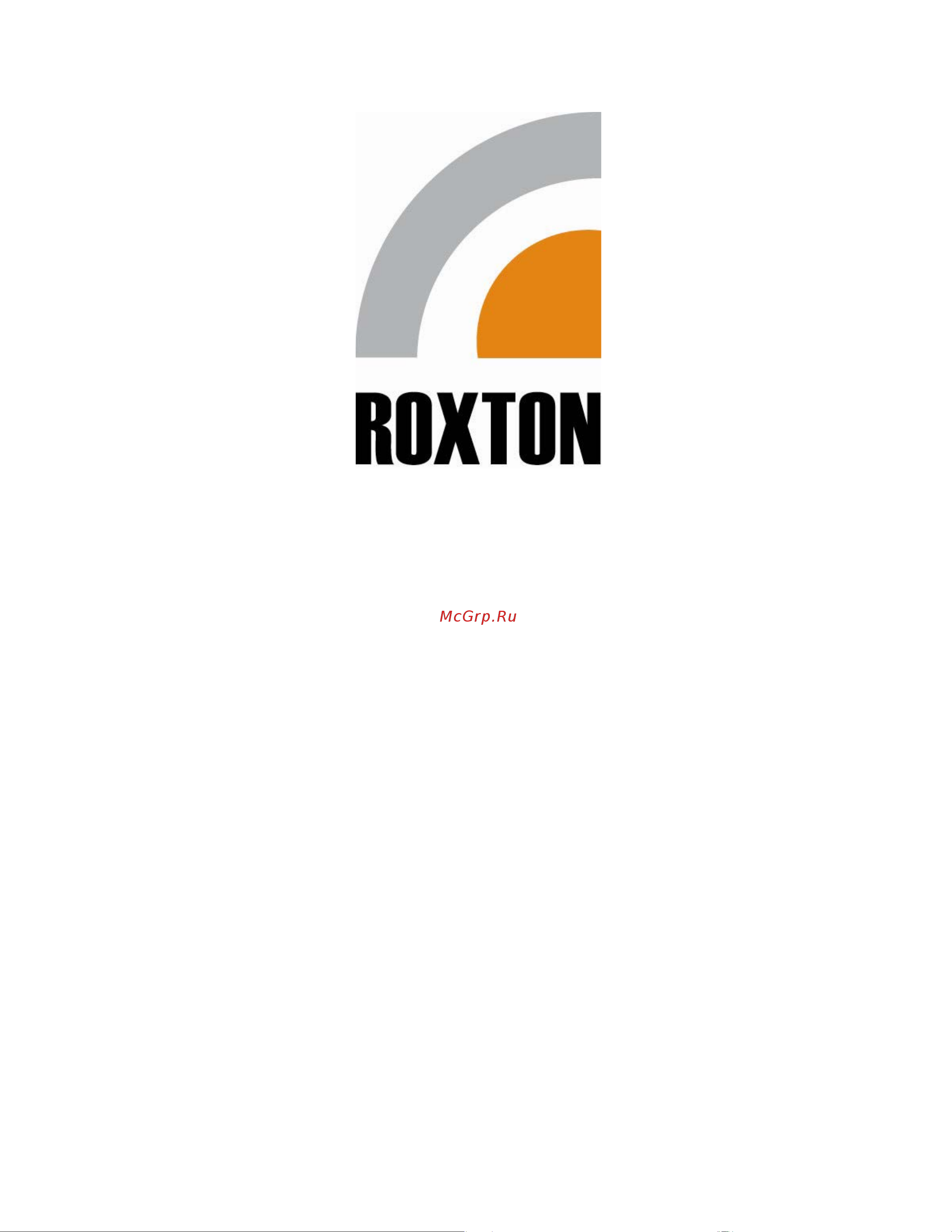 Roxton RM-8064 Руководство по эксплуатации онлайн