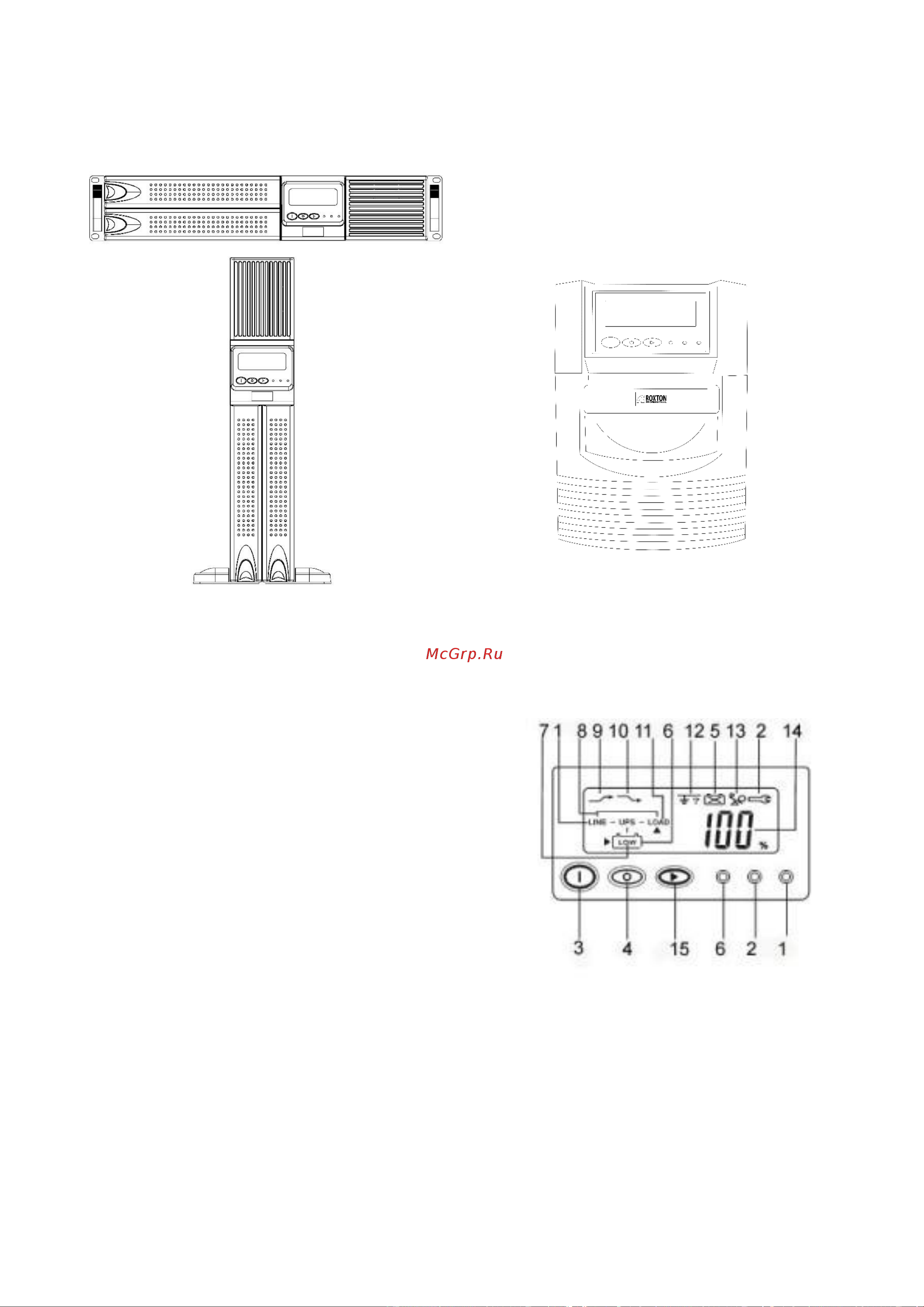 Roxton JPX-1000 [11/22] Кнопка off