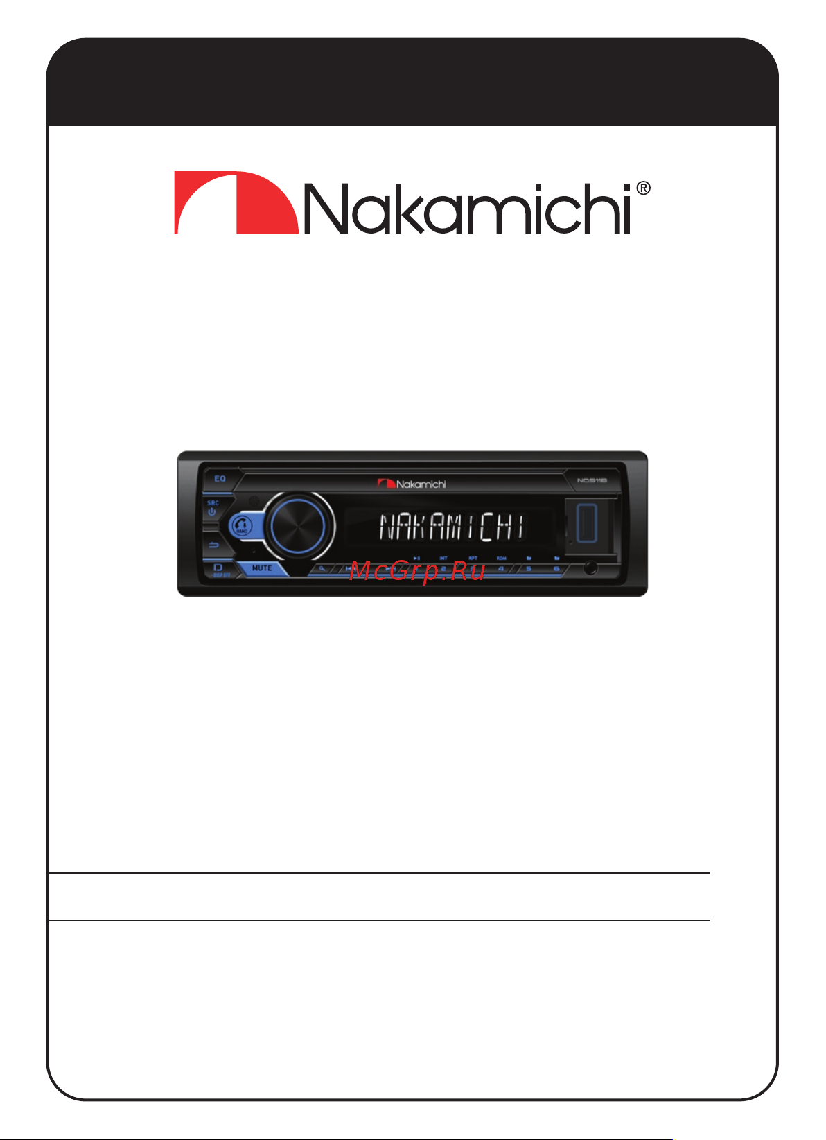 Nakamichi NQ511B Руководство по Эксплуатации онлайн