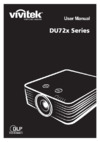 Vivitek DU7295Z Руководство пользователя