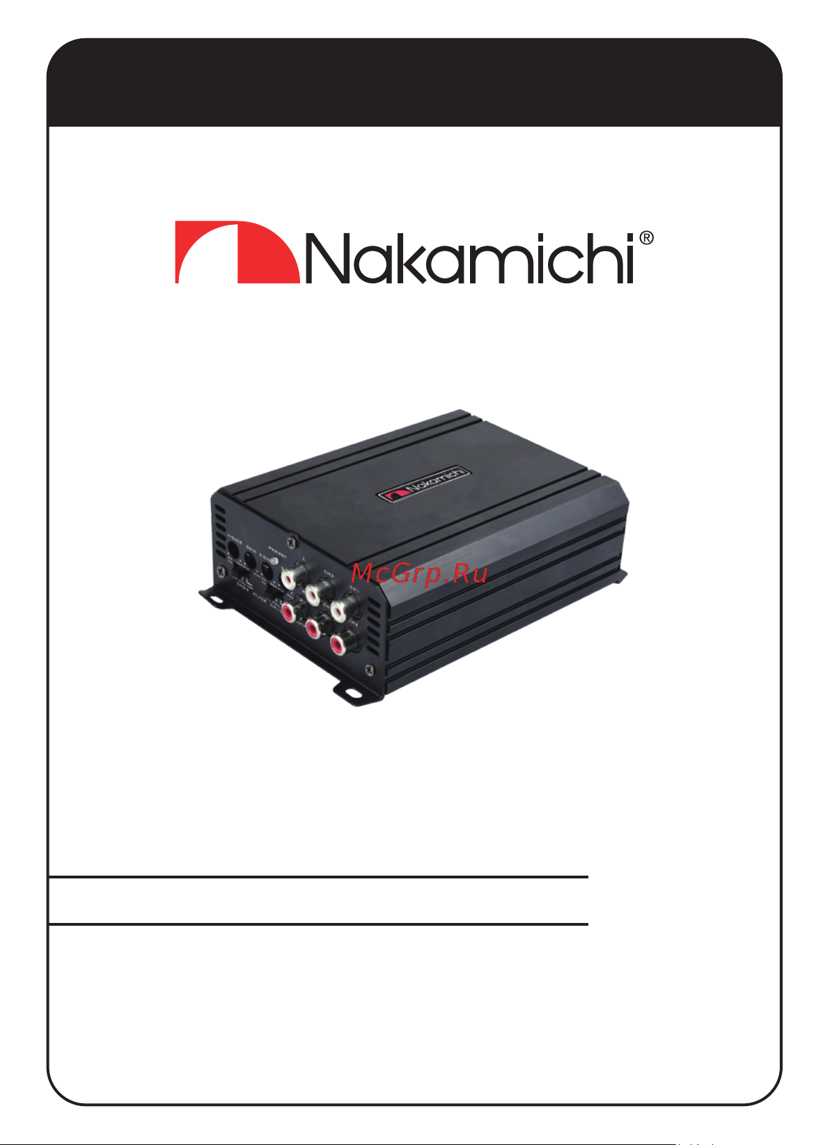 Nakamichi NKMD60.4 Руководство пользователя онлайн
