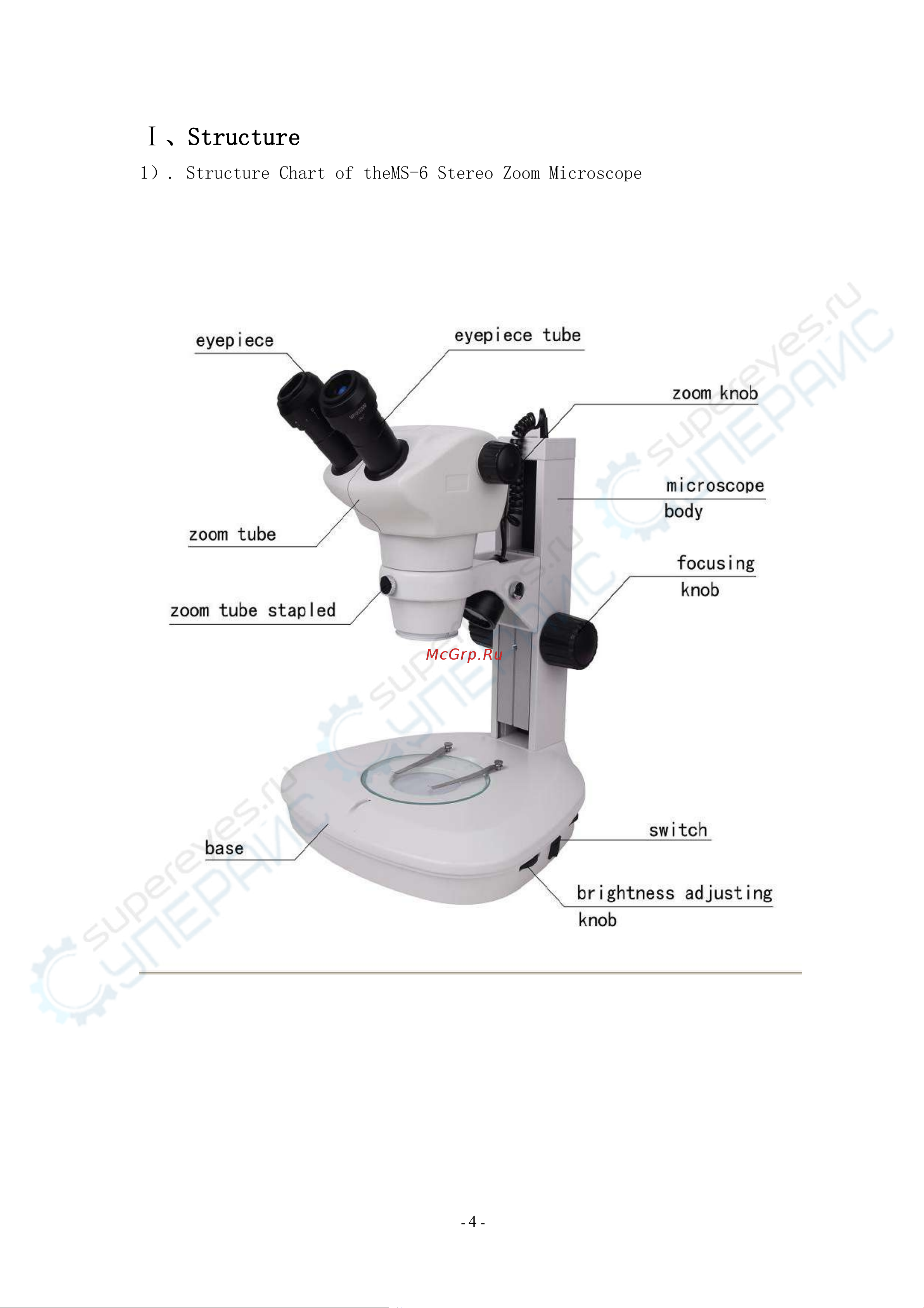 Dagong ST8050T-B1 [4/17] Structure