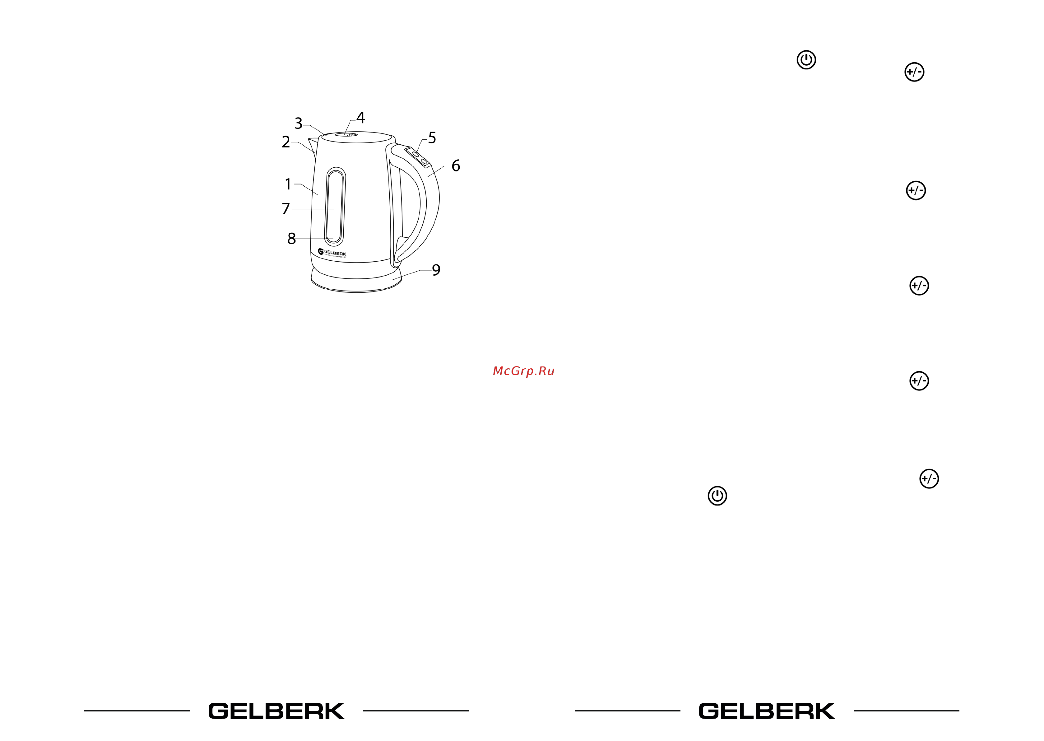 Gelberk GL-406 [3/6] Обзор деталей прибора