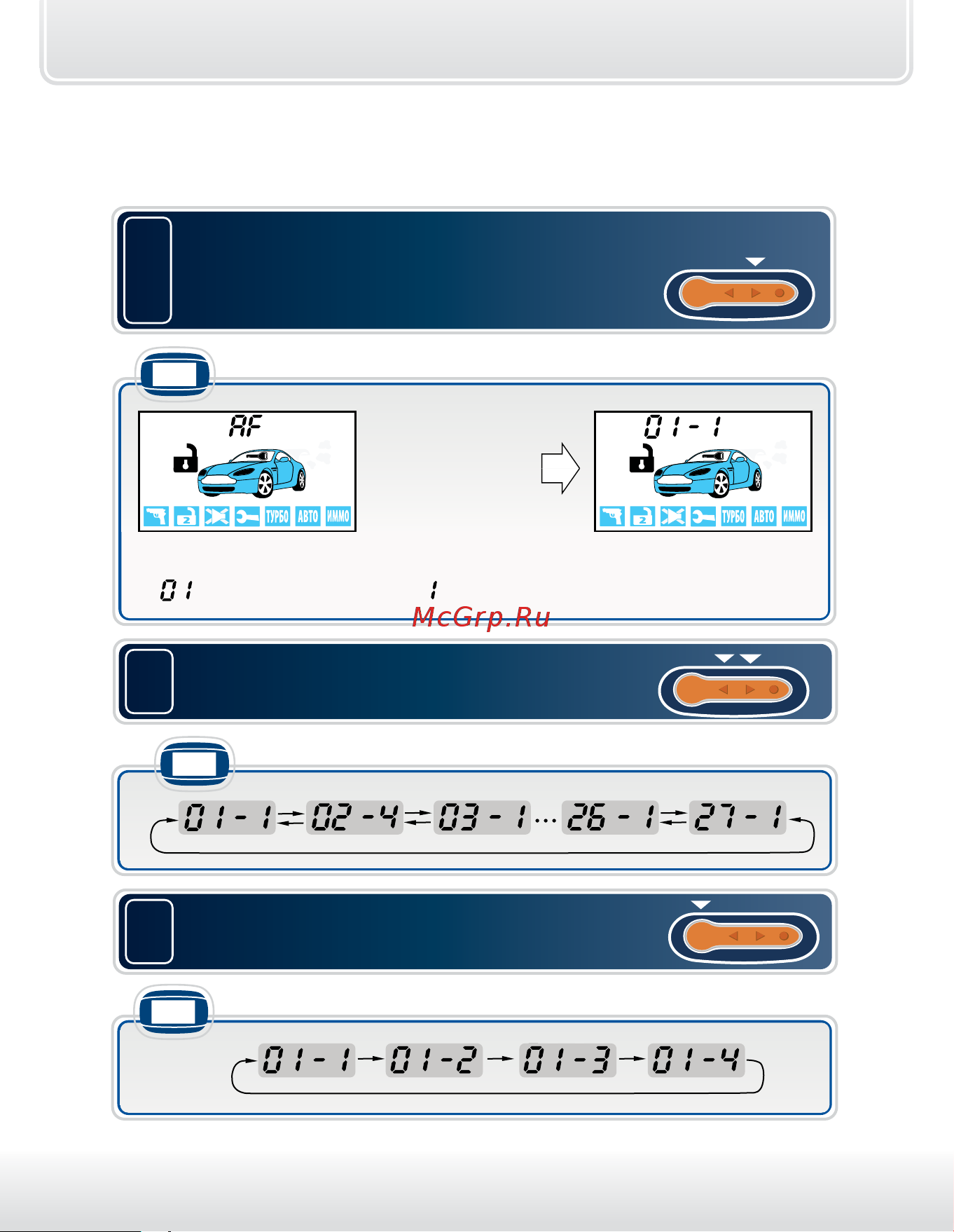 Starline B64 CAN+LIN [38/129] Сброс настроек на заводские установки