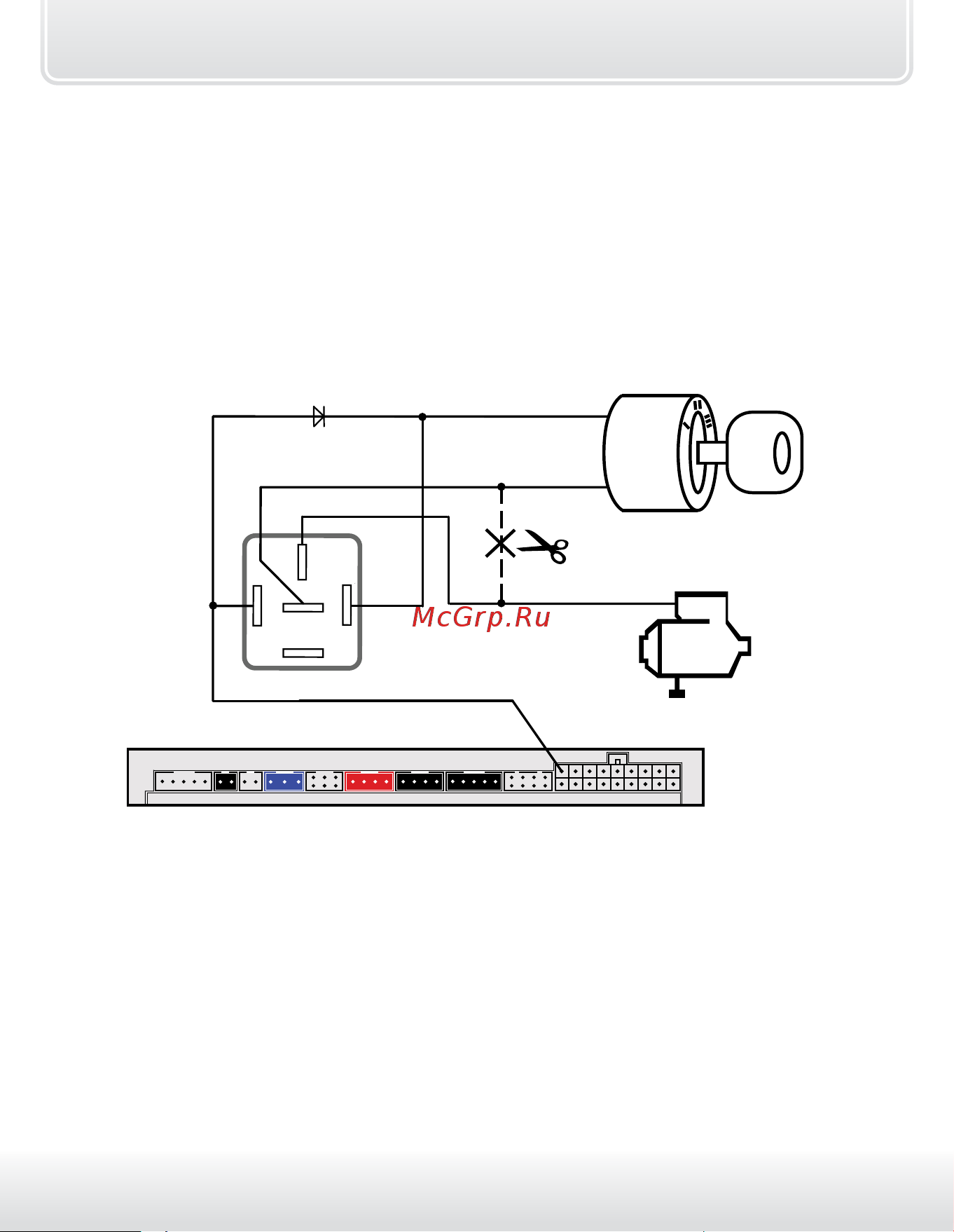 Starline A94 CAN+LIN [31/163] Подключение сервисной кнопки