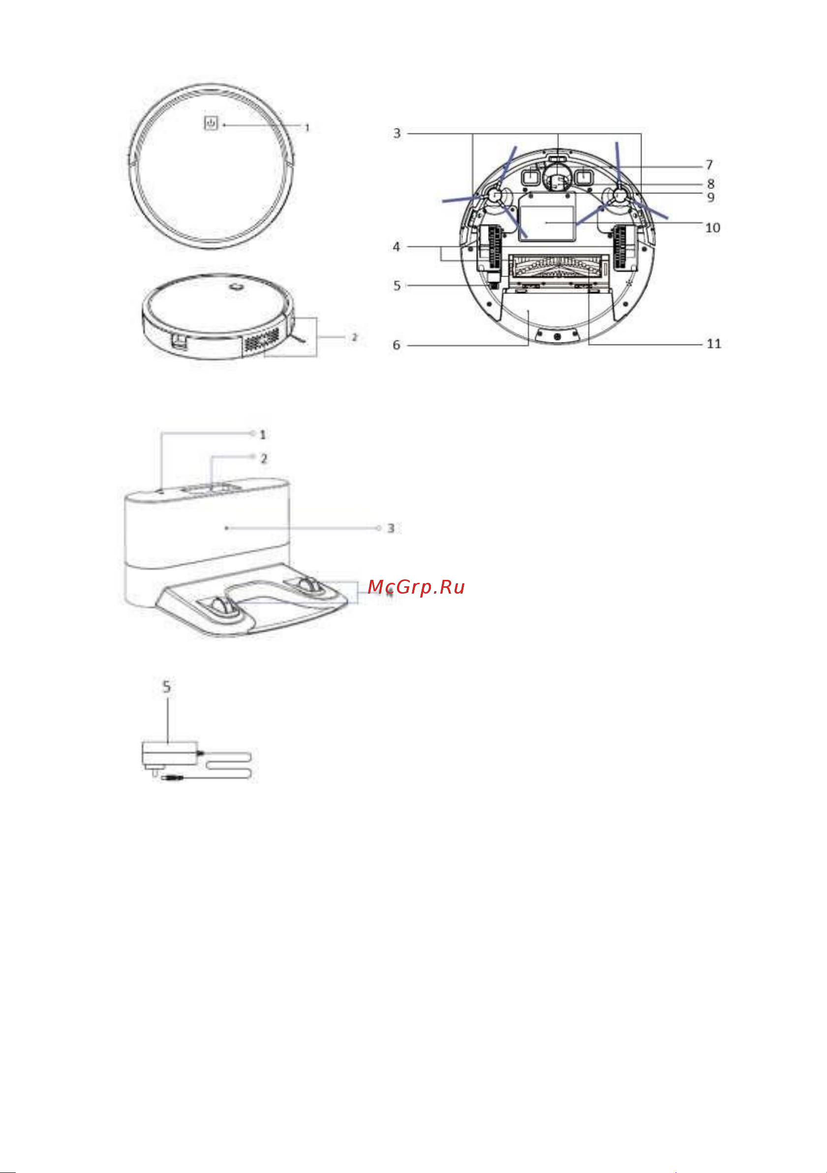 Polaris PVCR 1050 IQ Home Aqua Инструкция по эксплуатации онлайн [2/200] 629214