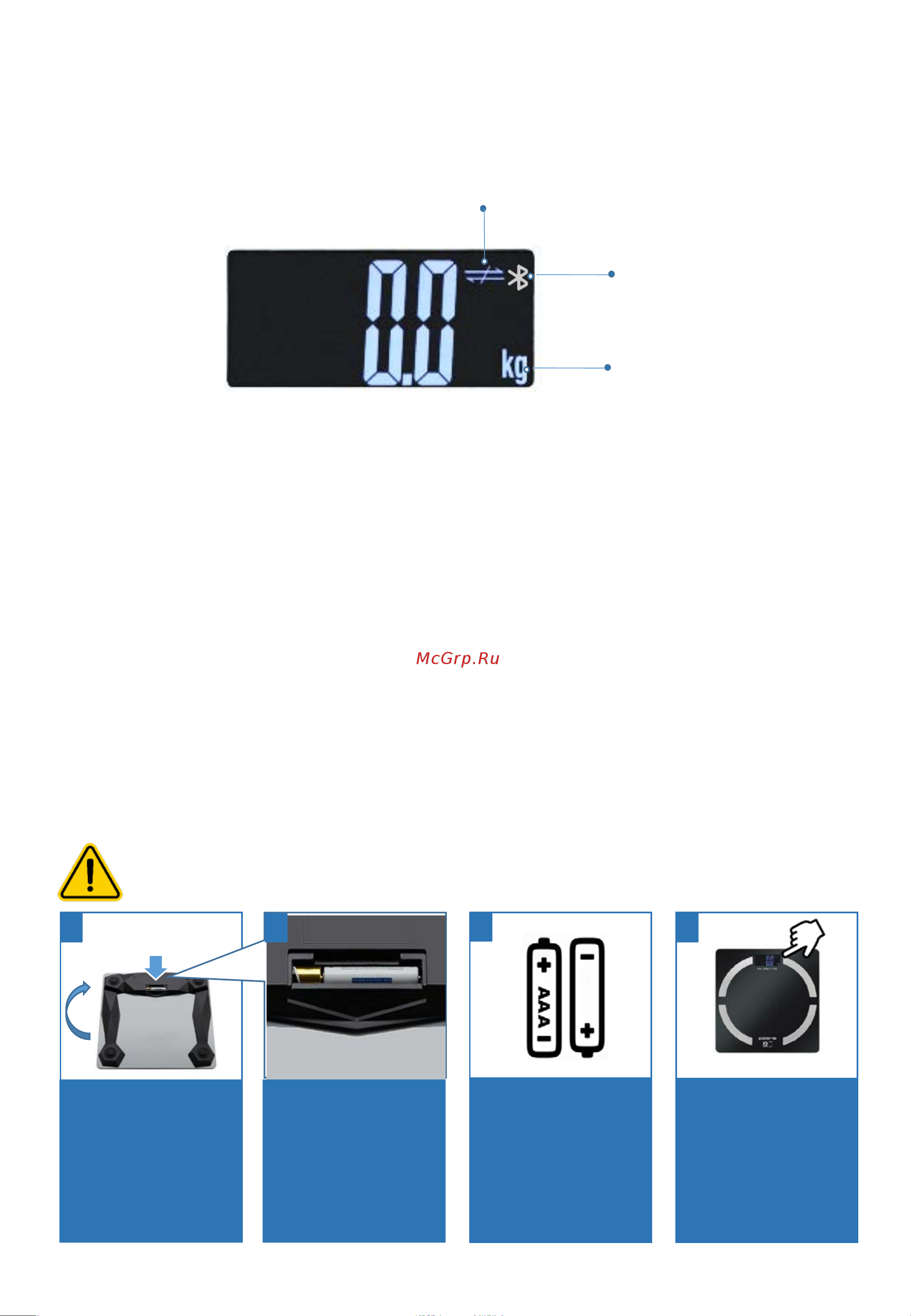 Polaris PWS 1892 IQ Home [37/47] Дисплейдің сипаттамасы