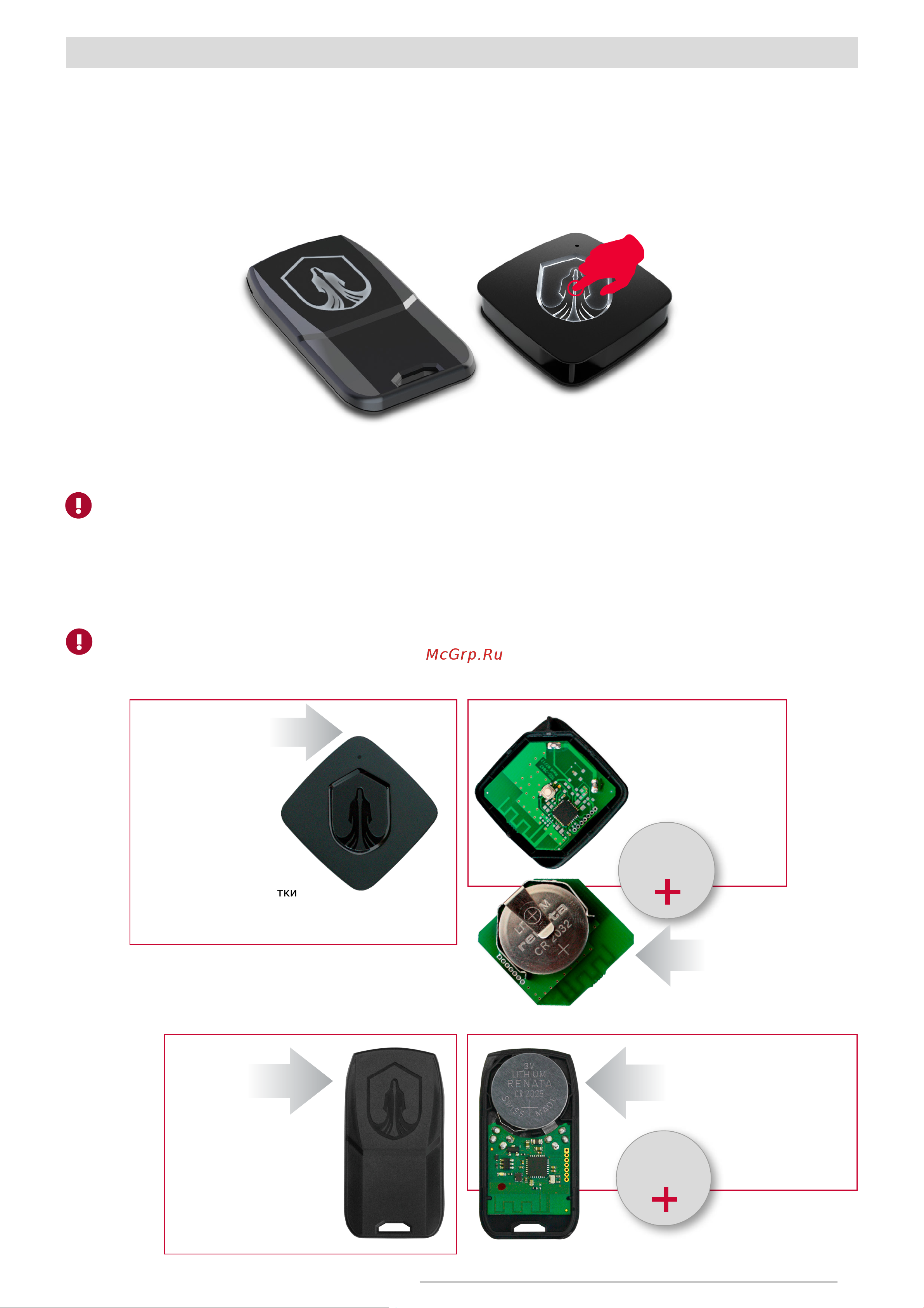 ТЭК-ЭЛЕКТРОНИКС Призрак-830 4G [10/48] Ключ метка key id slim метка