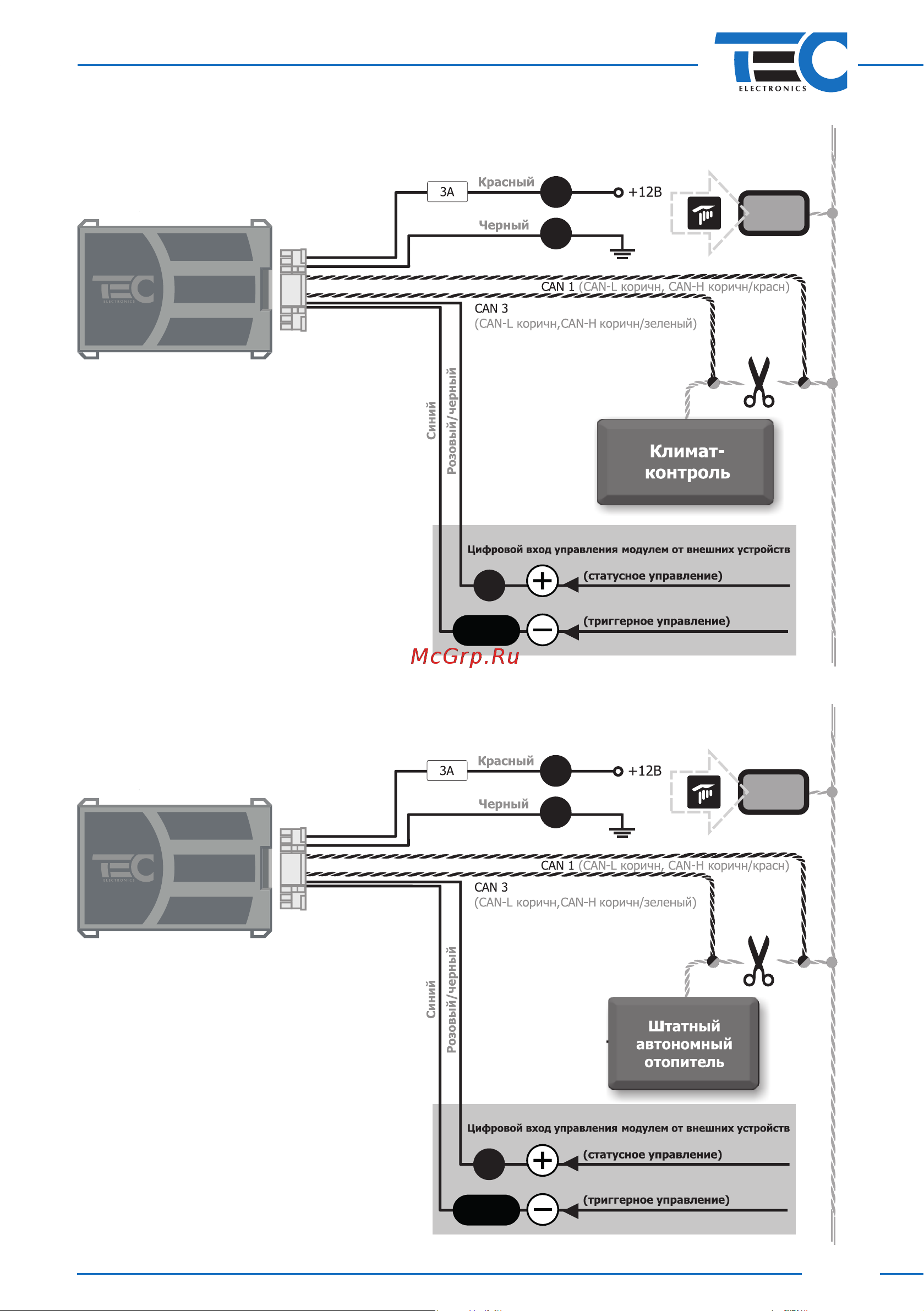 ТЭК-ЭЛЕКТРОНИКС FanControl GSM [11/13] Fancontrol gs