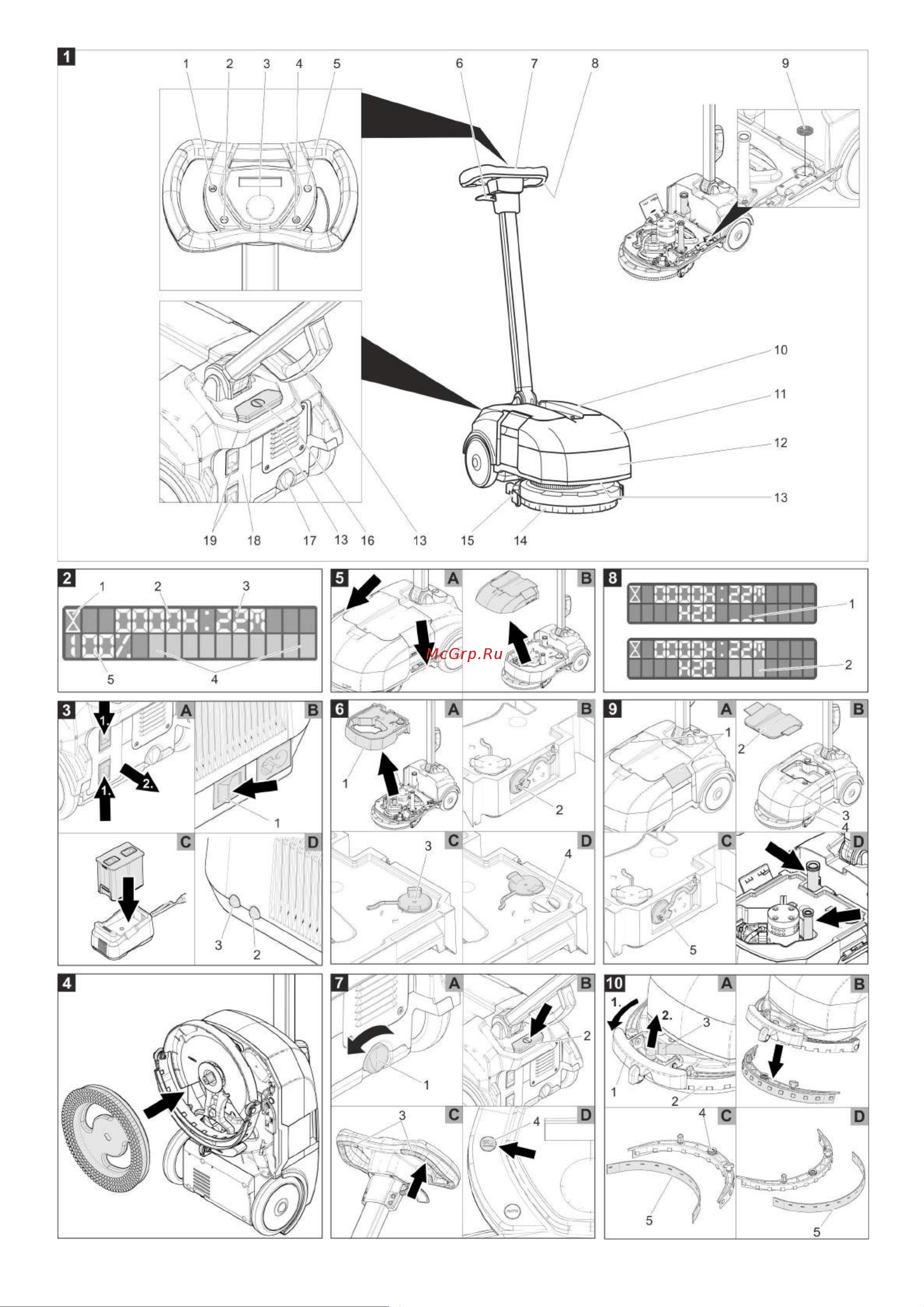 Karcher BD 30/4 C Bp Pack Инструкция по эксплуатации онлайн [2/8] 630258