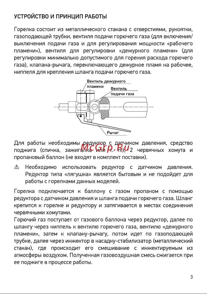 Rexant ГВ-1000Р Руководство по Эксплуатации онлайн [3/8] 630403