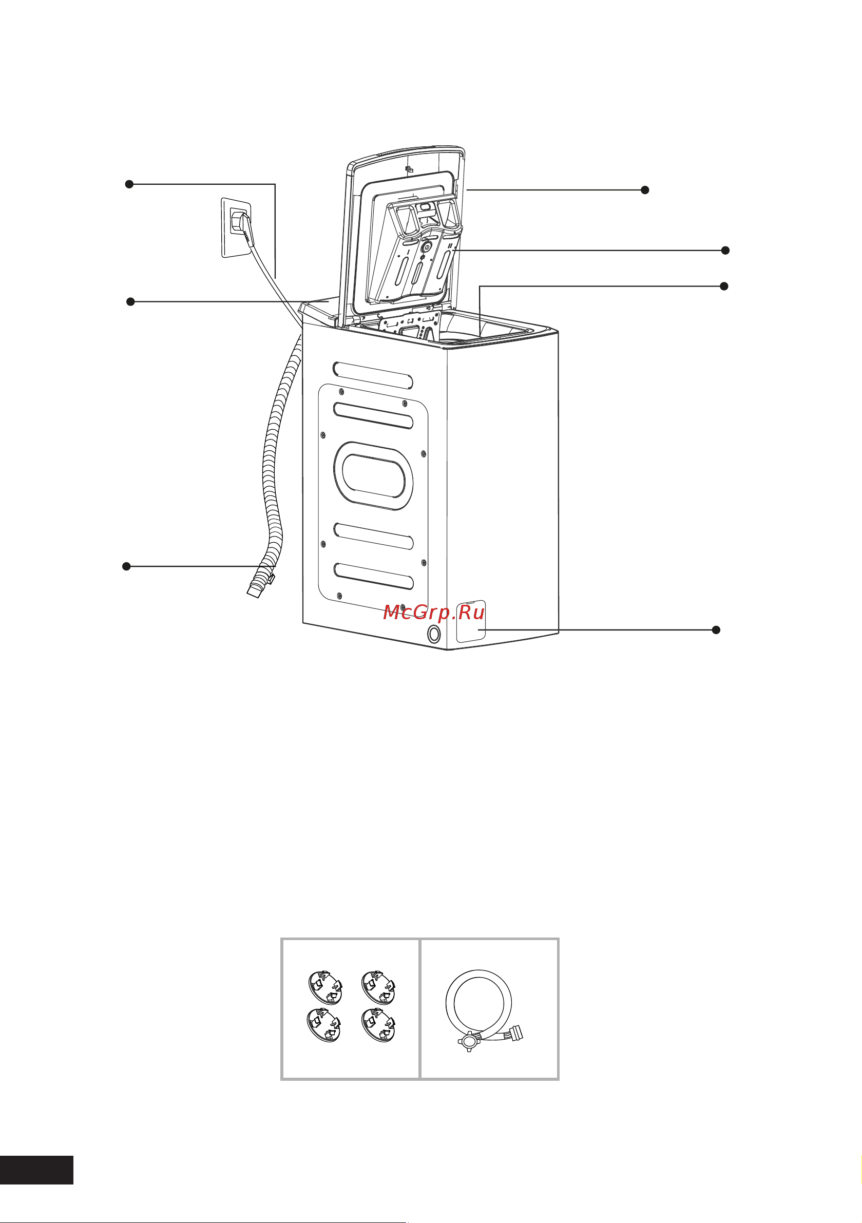 DEXP WM-T510NMA/WW [10/48] Схема устройства