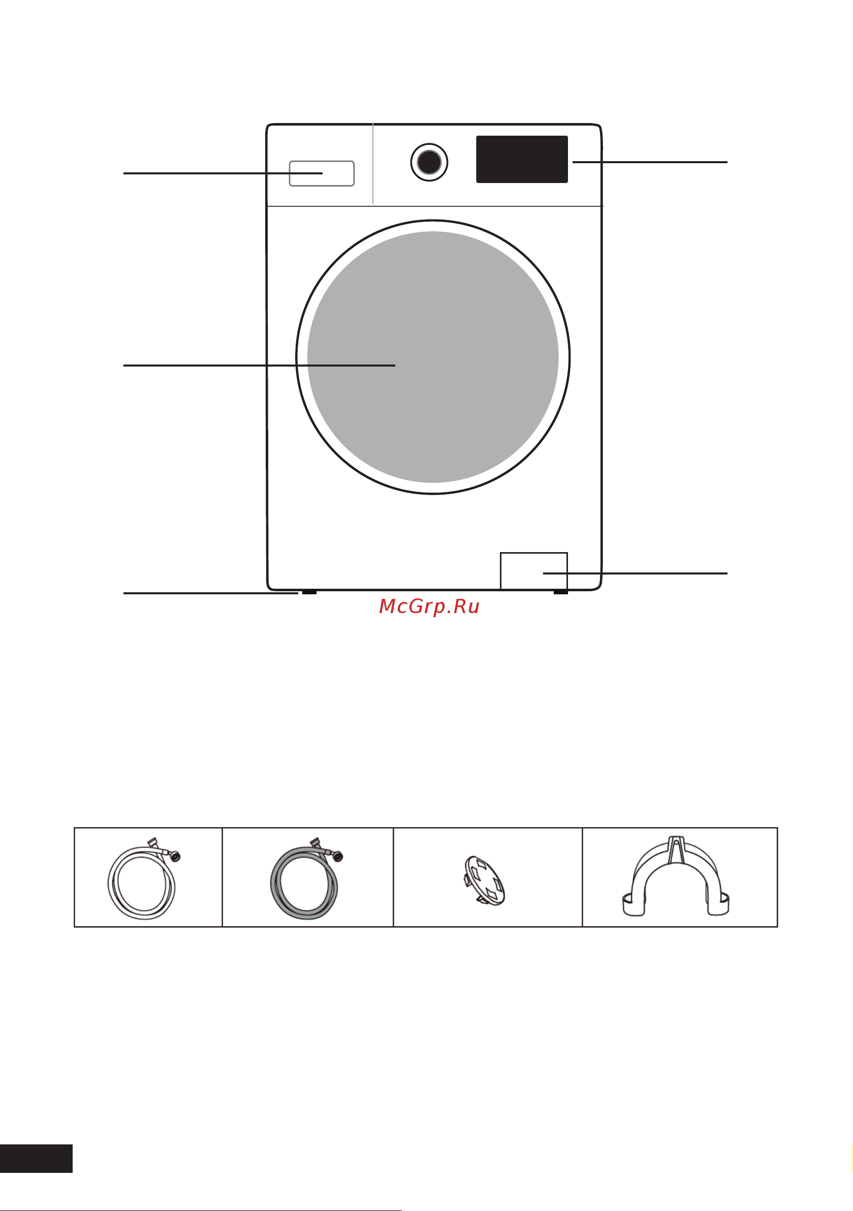 DEXP WM-F712DHE/WBS [10/46] Схема устройства
