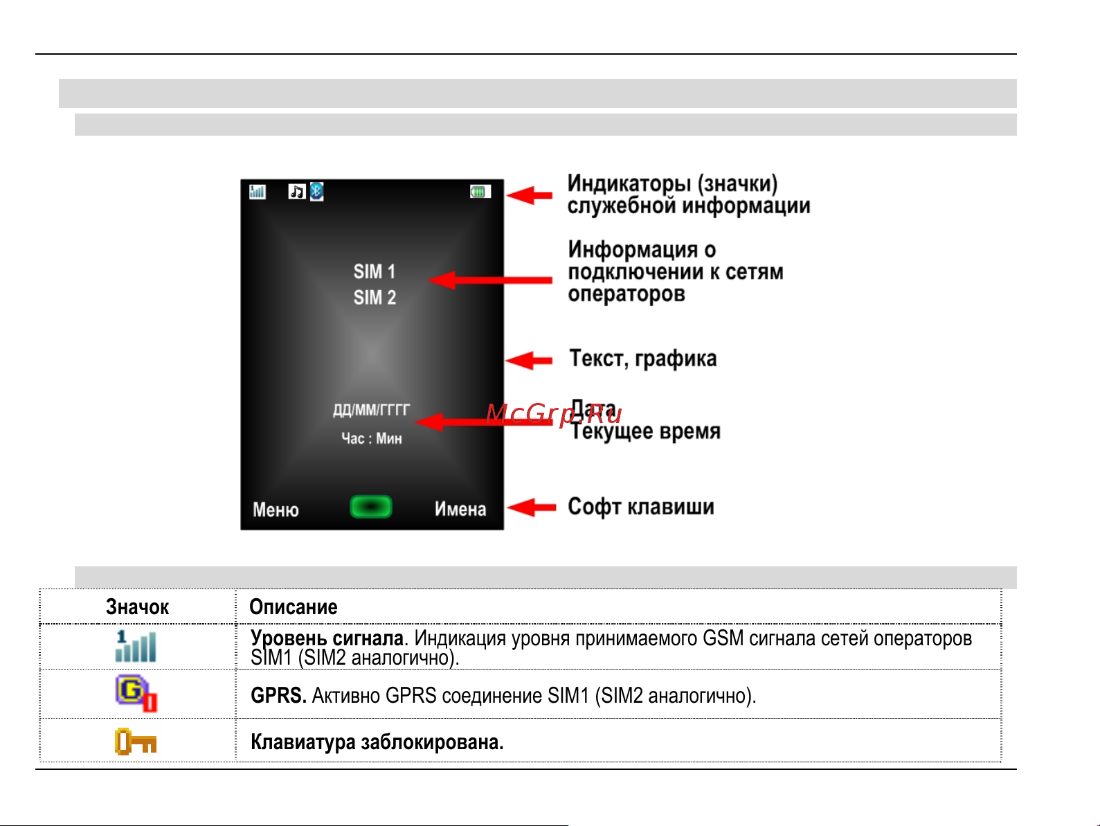 Fly G1 [20/46] Дисплей