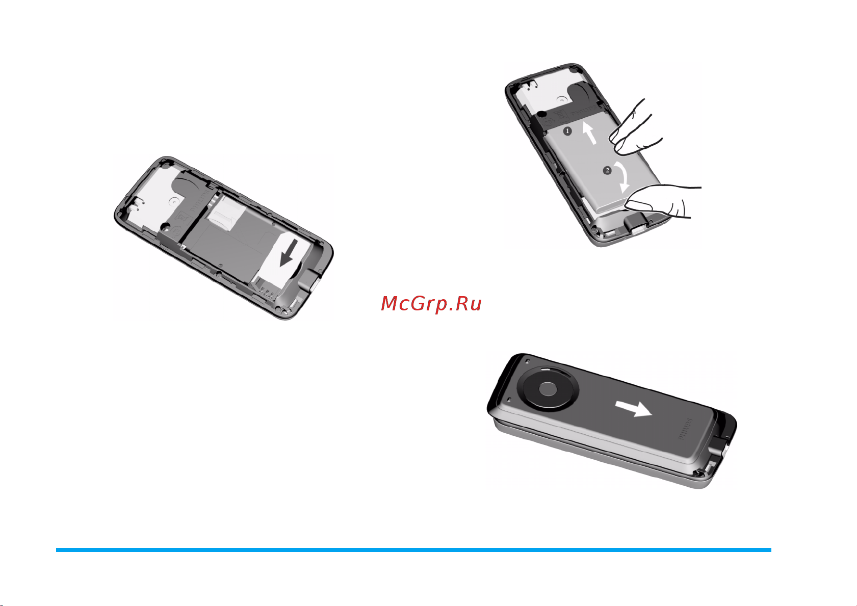 Philips E210 [7/83] Подготовка к эксплуатации