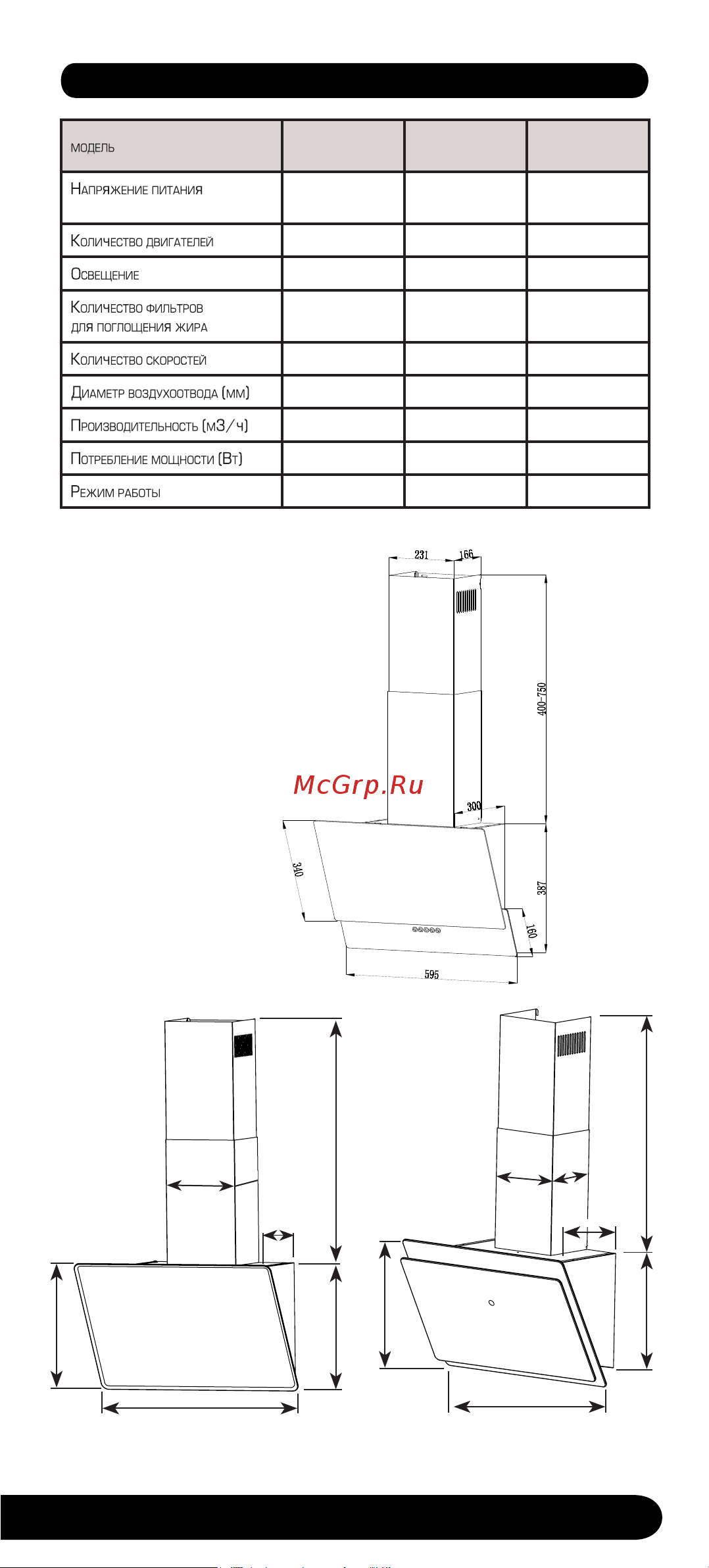 Centek CT-1828-60 Black [5/20] Технические характеристики