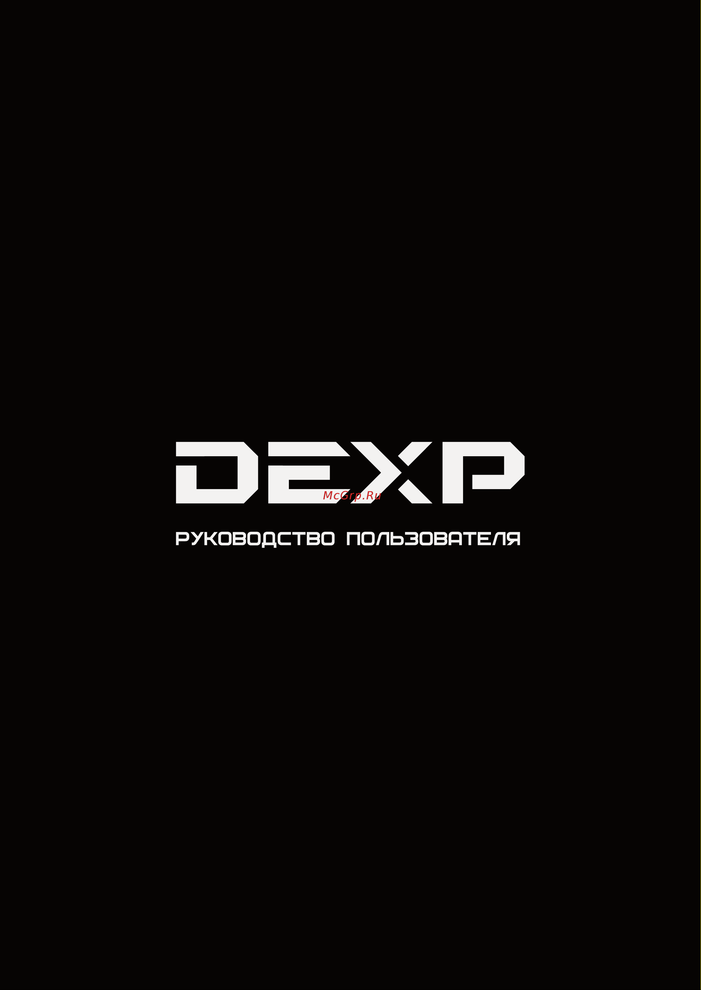 DEXP Auriga DS503 Руководство пользователя онлайн