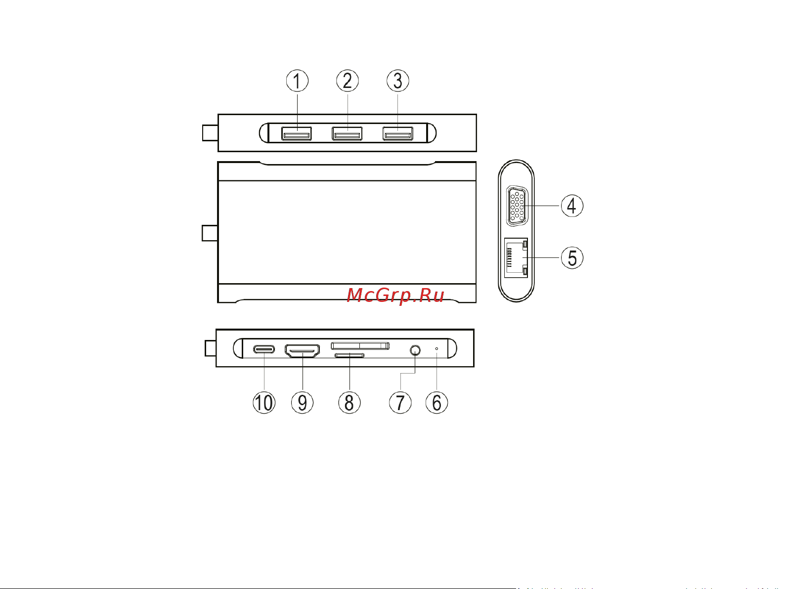 DEXP [UAK326] [6/12] Схема устройства