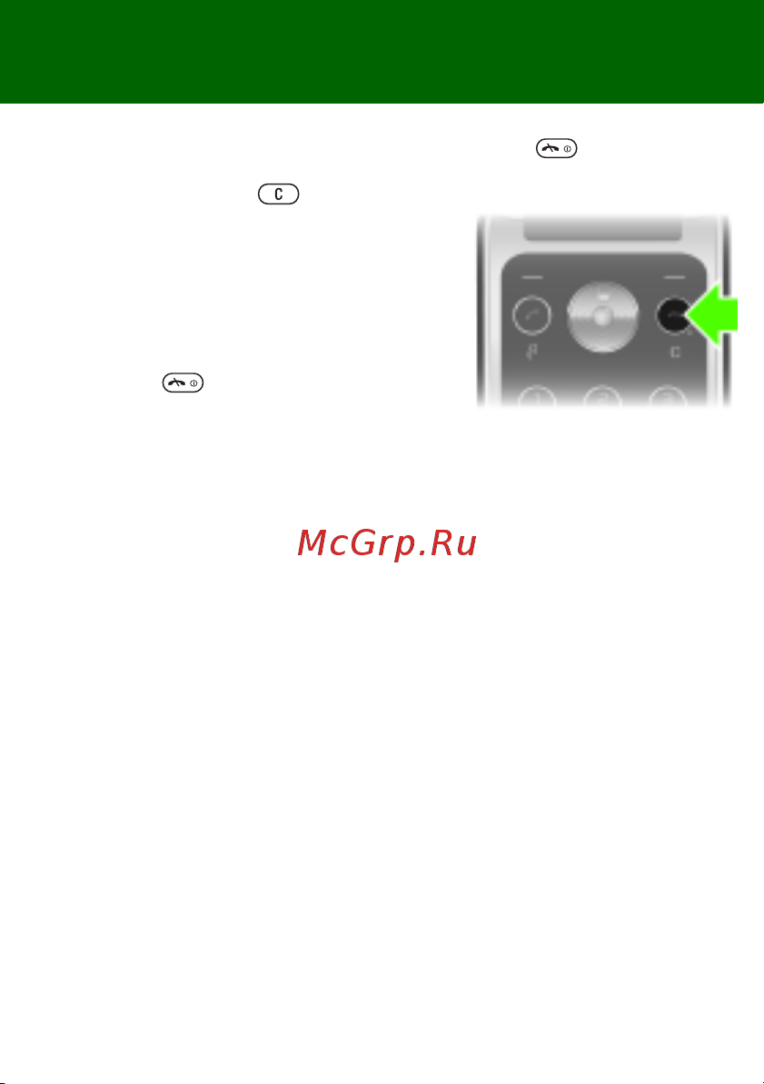 SonyEricsson R306i Radio [5/42] Включение телефона