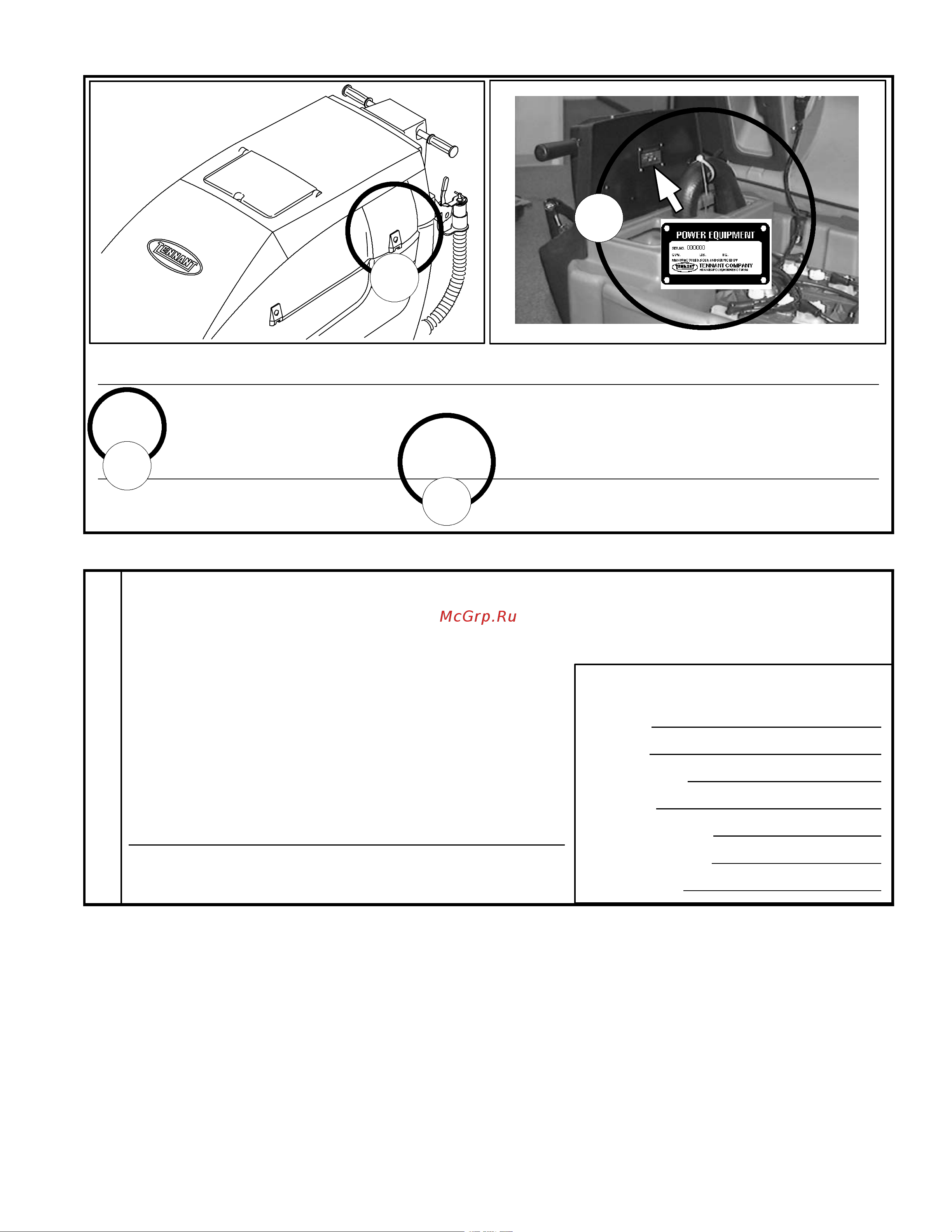Tennant 5680 80C [2/159] How to order parts