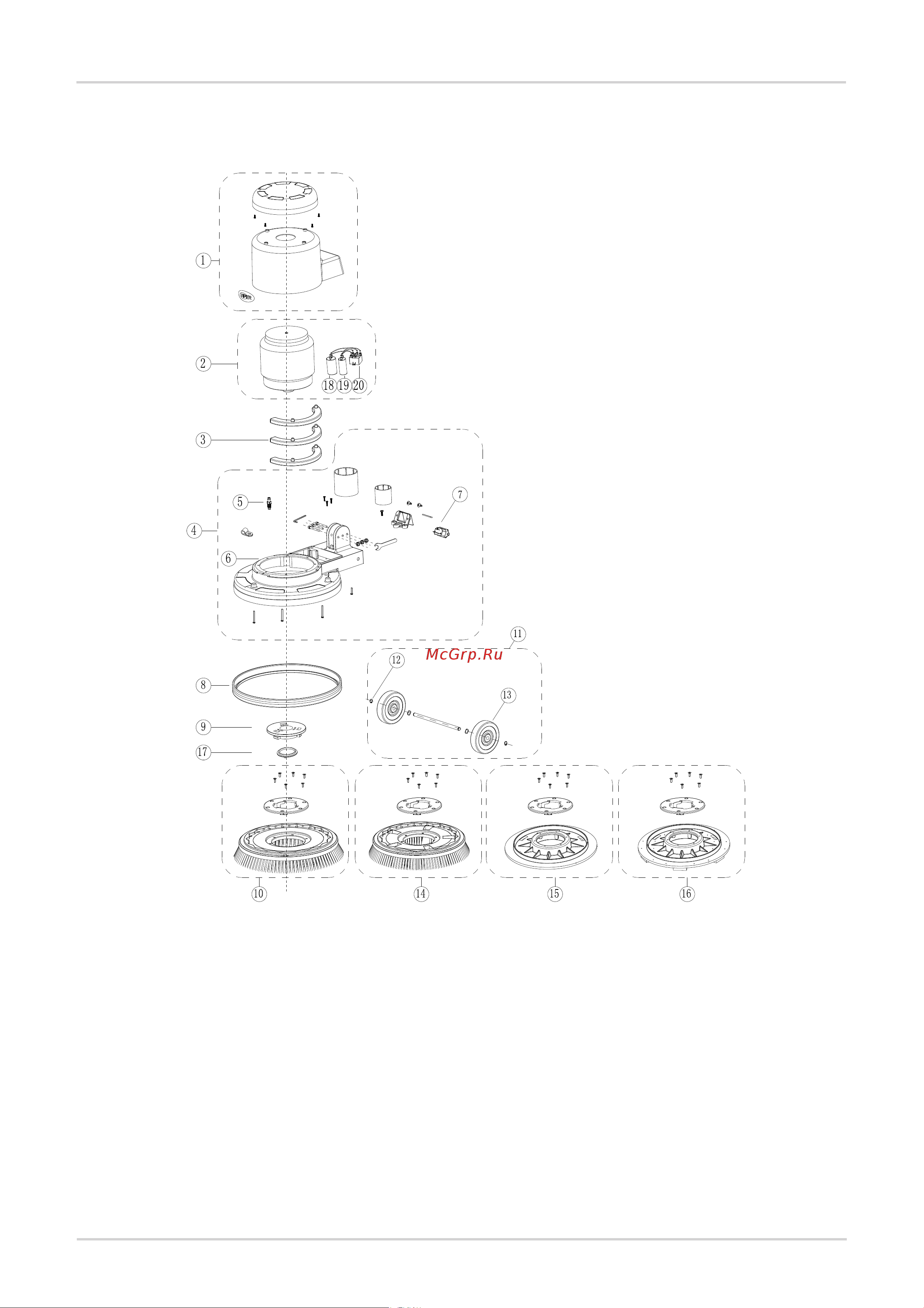 Viper LS160HD [3/11] Base assembly