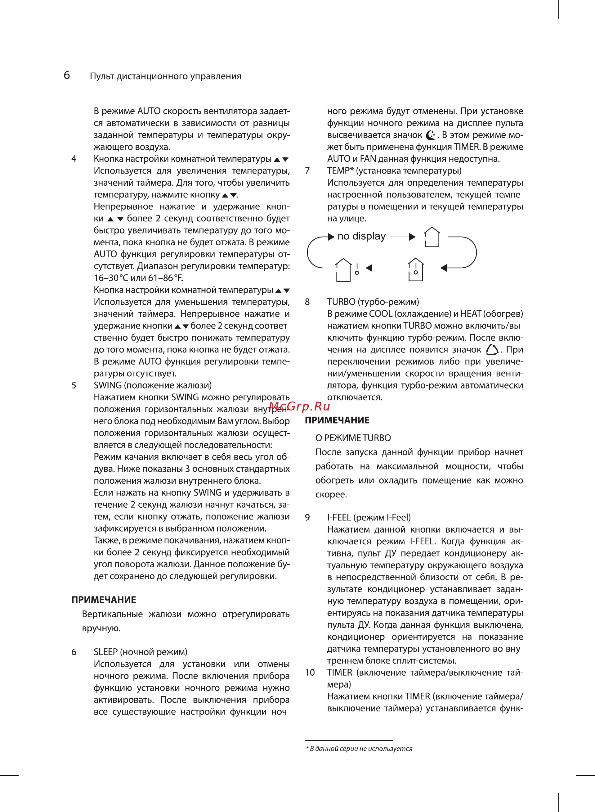 Ballu BSGRI-24HN8 Инструкция по эксплуатации онлайн [6/24] 631782
