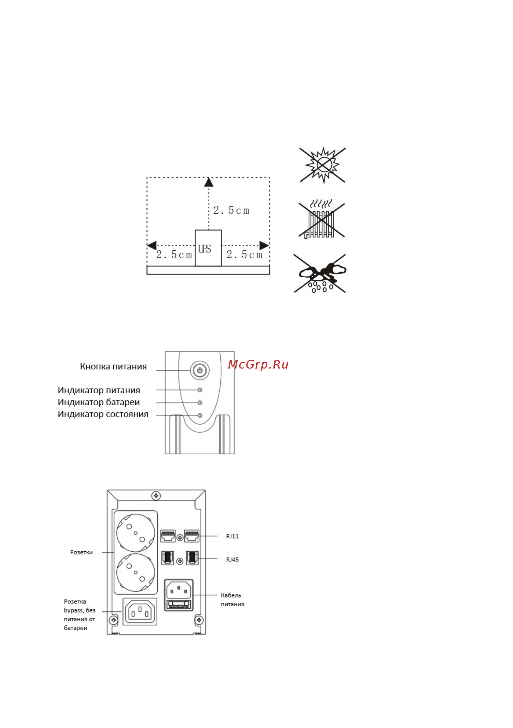 Crown CMU-SP650 EURO [3/11] 2 описание панелей