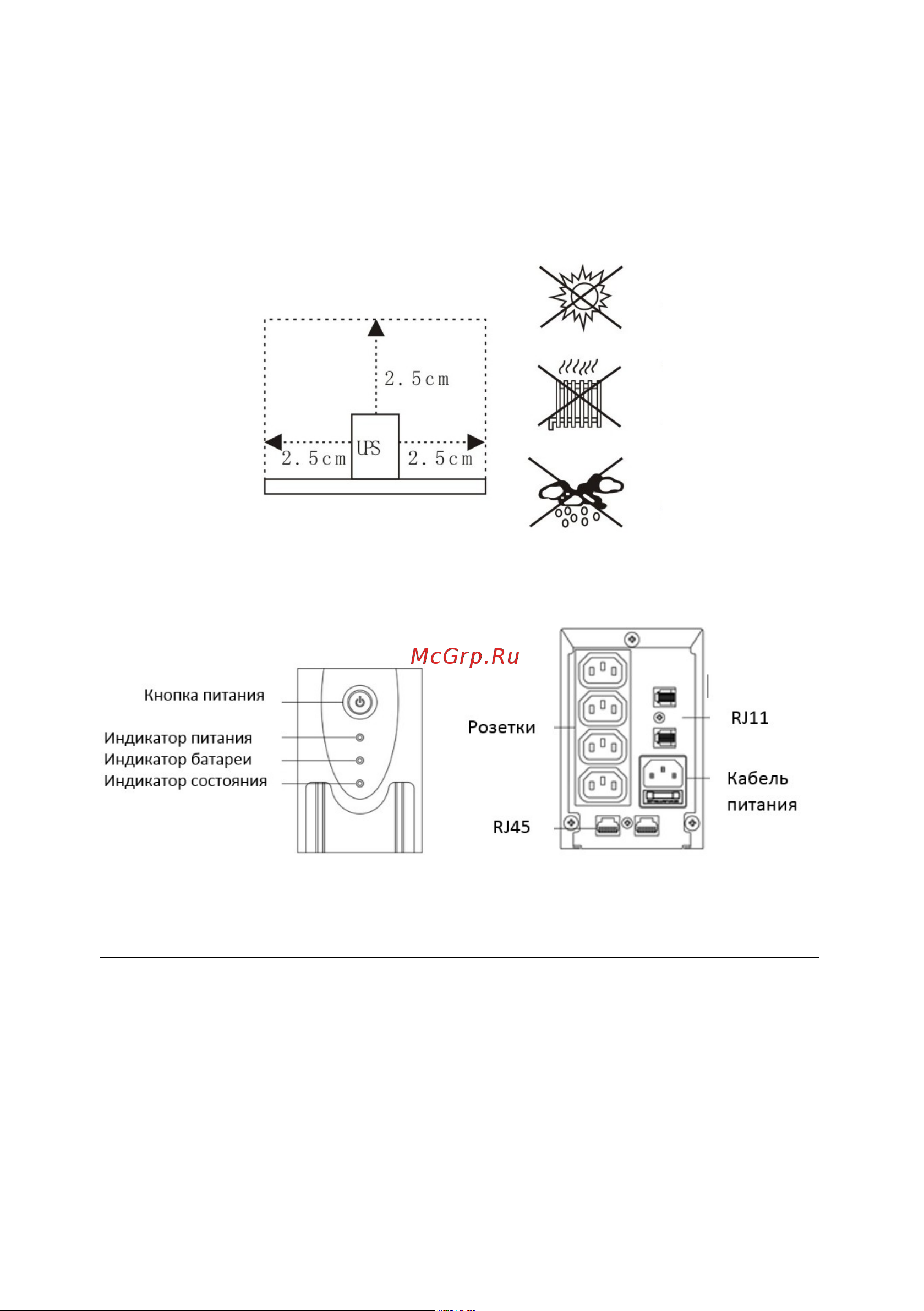 Crown CMU-SP650 IEC [3/11] 2 описание панелей