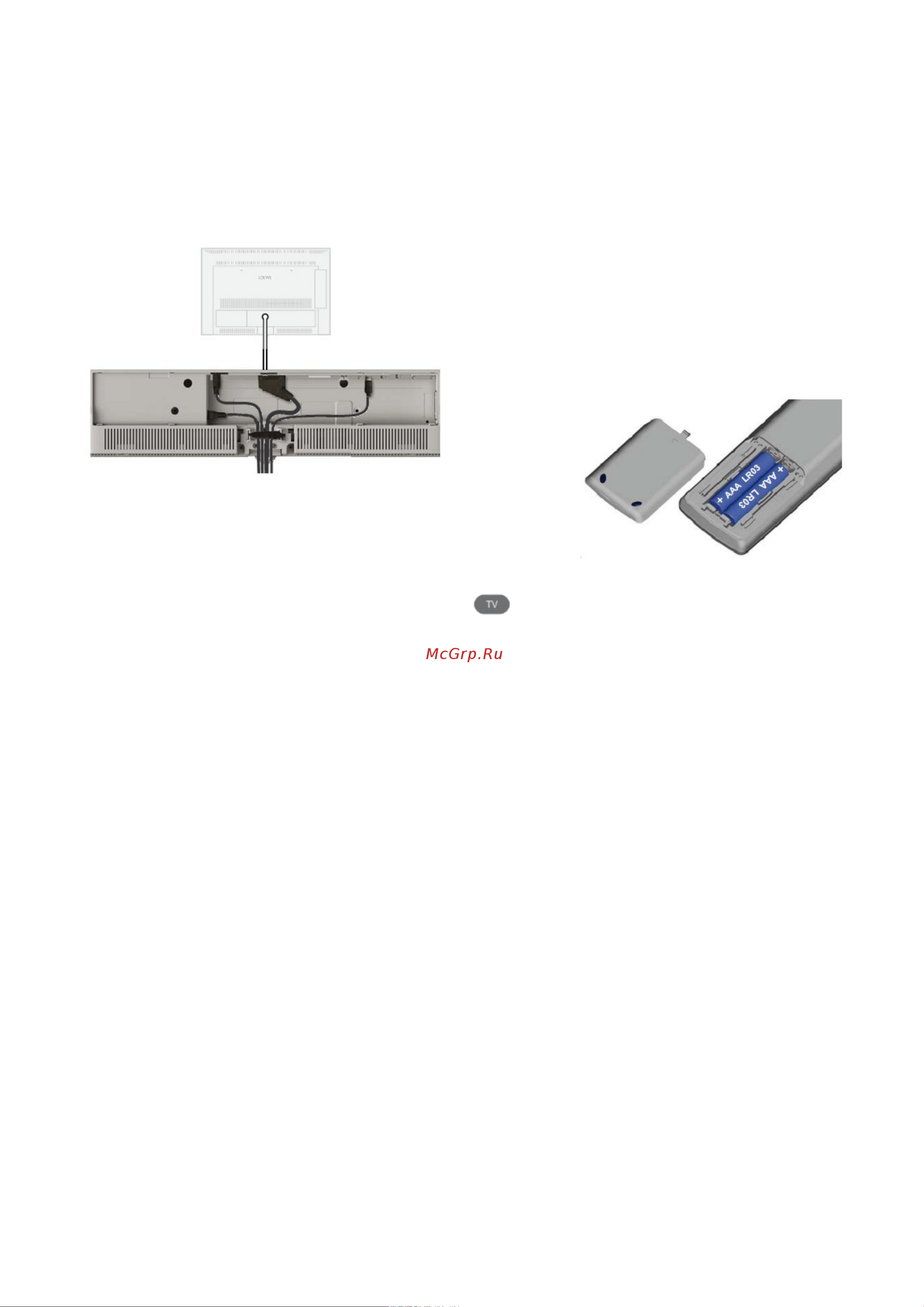 Loewe Connect 32 51408U82 White [24/176] Установка и замена батареек