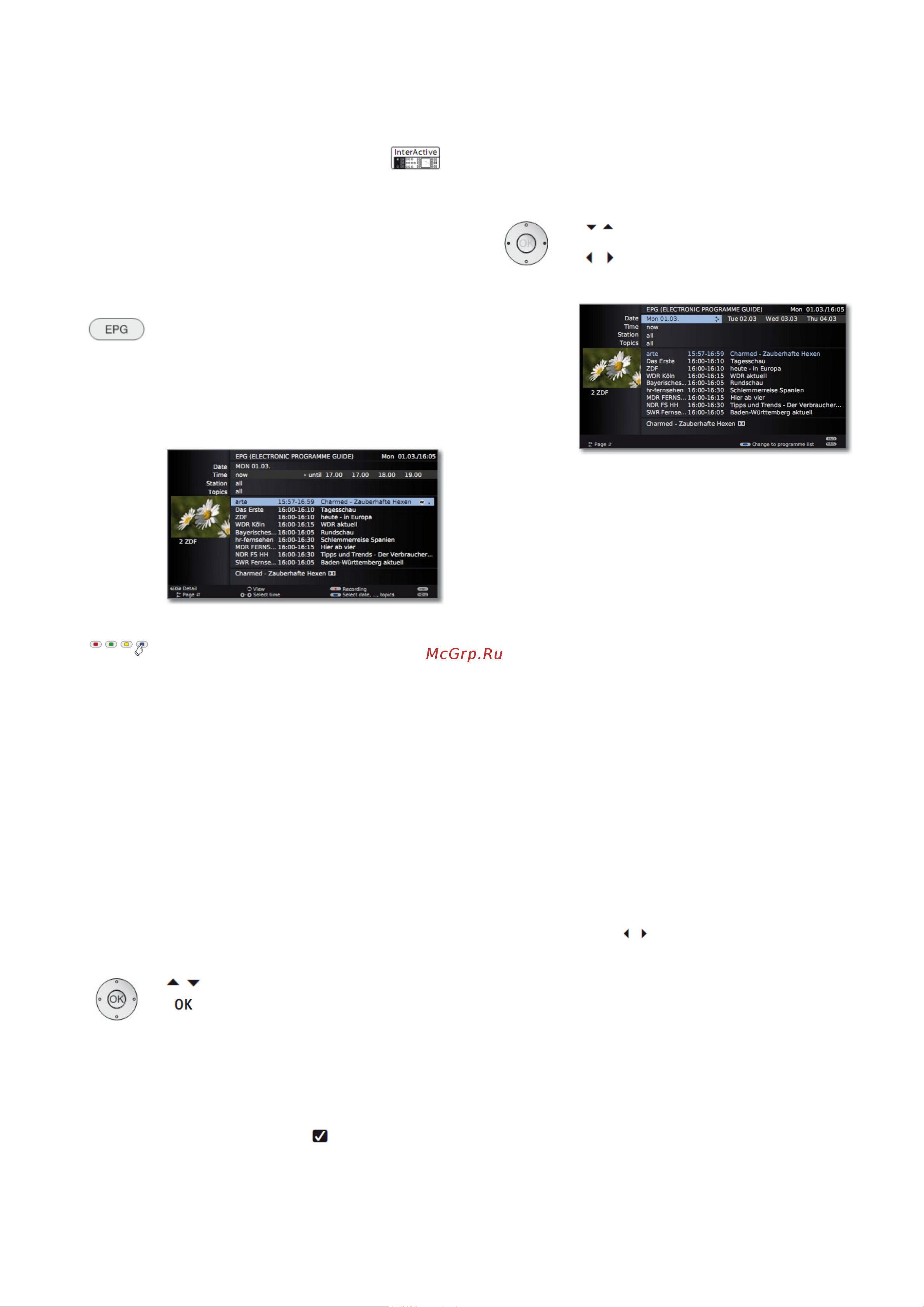 Loewe Connect 32 51408U82 White [57/176] Электронный справочник программ epg