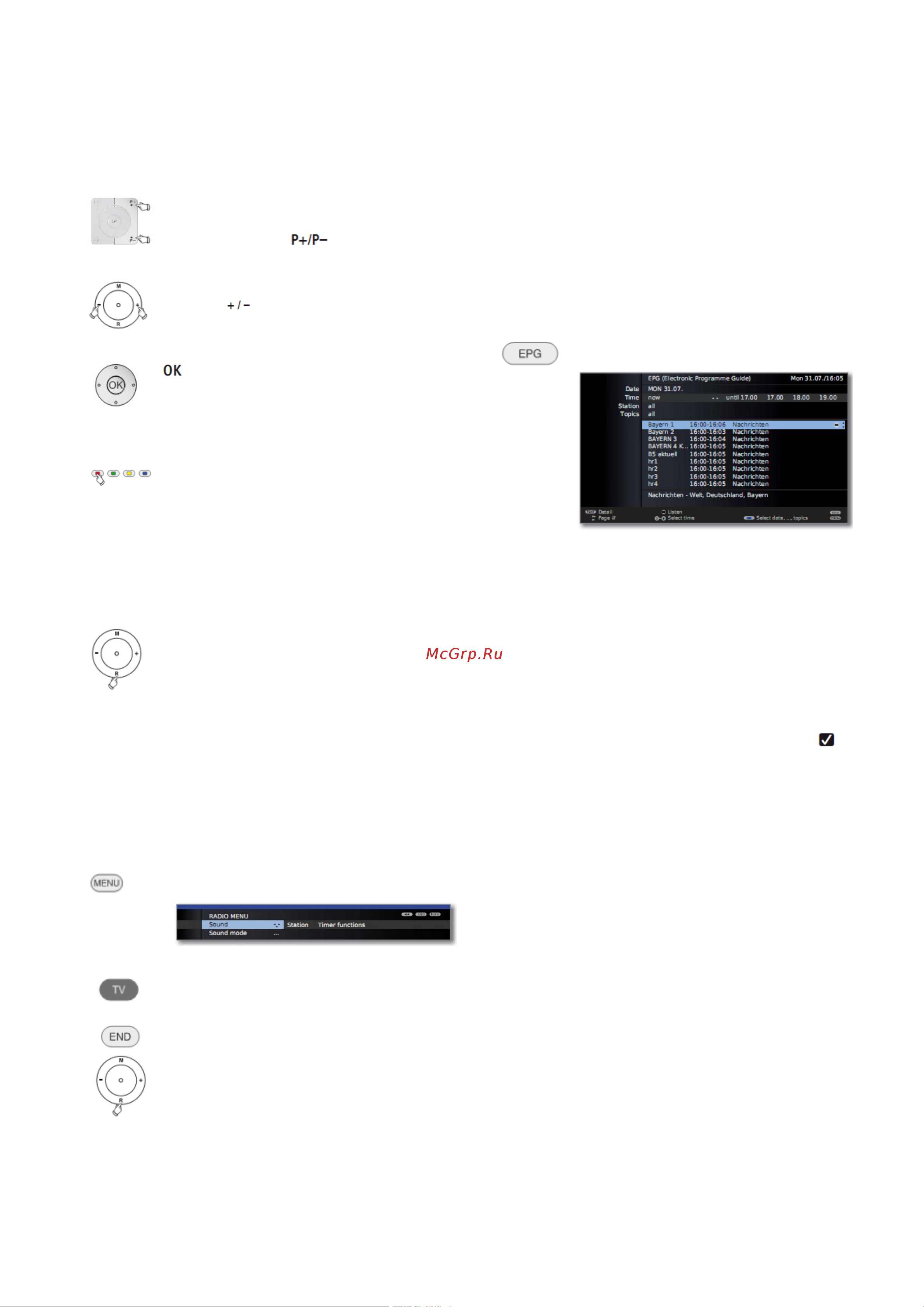 Loewe Connect 32 51408U82 White [65/176] Электронный справочник программ epg радио