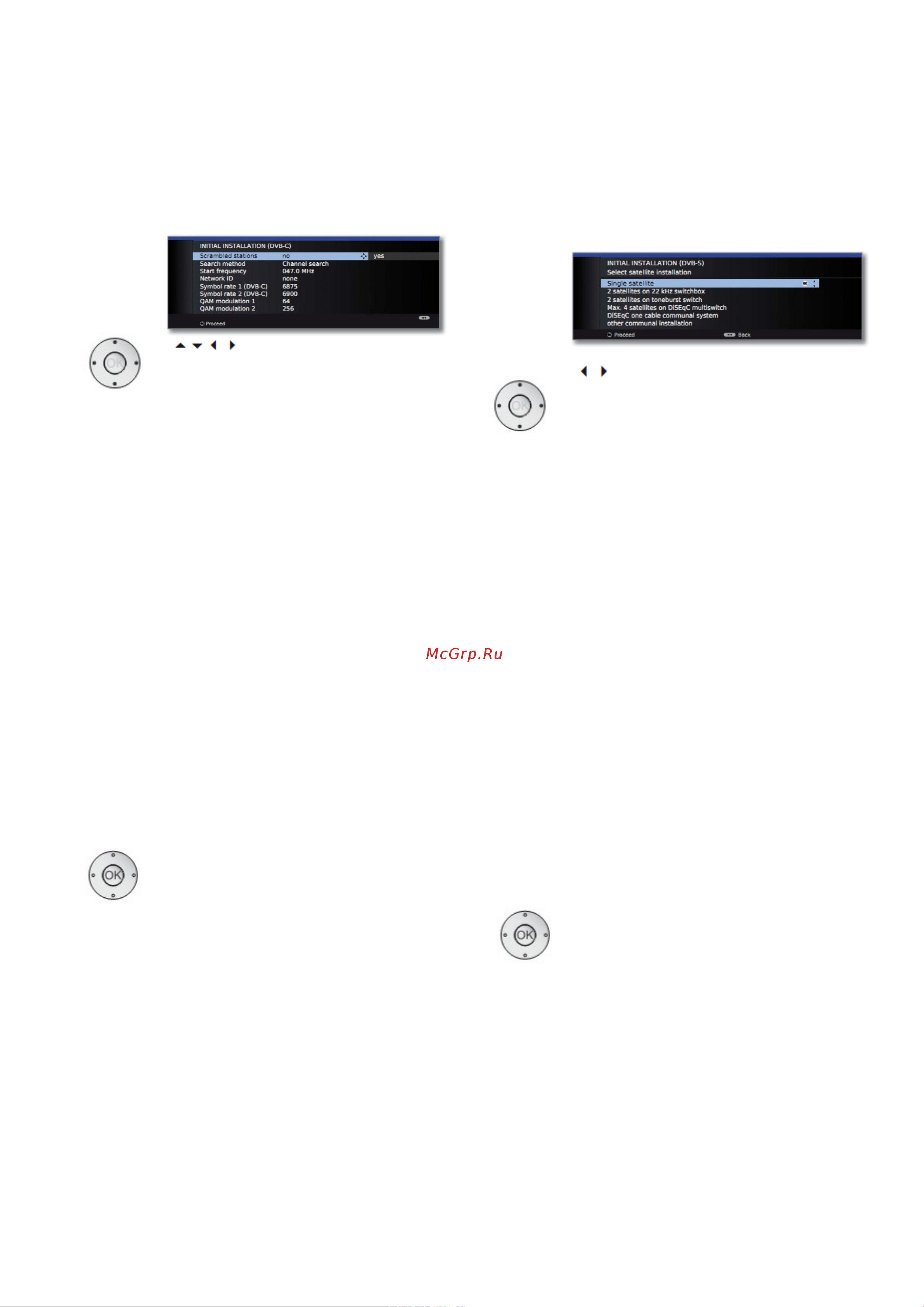 Loewe Xelos 32 50422T80 Silver [25/138] Первая установка