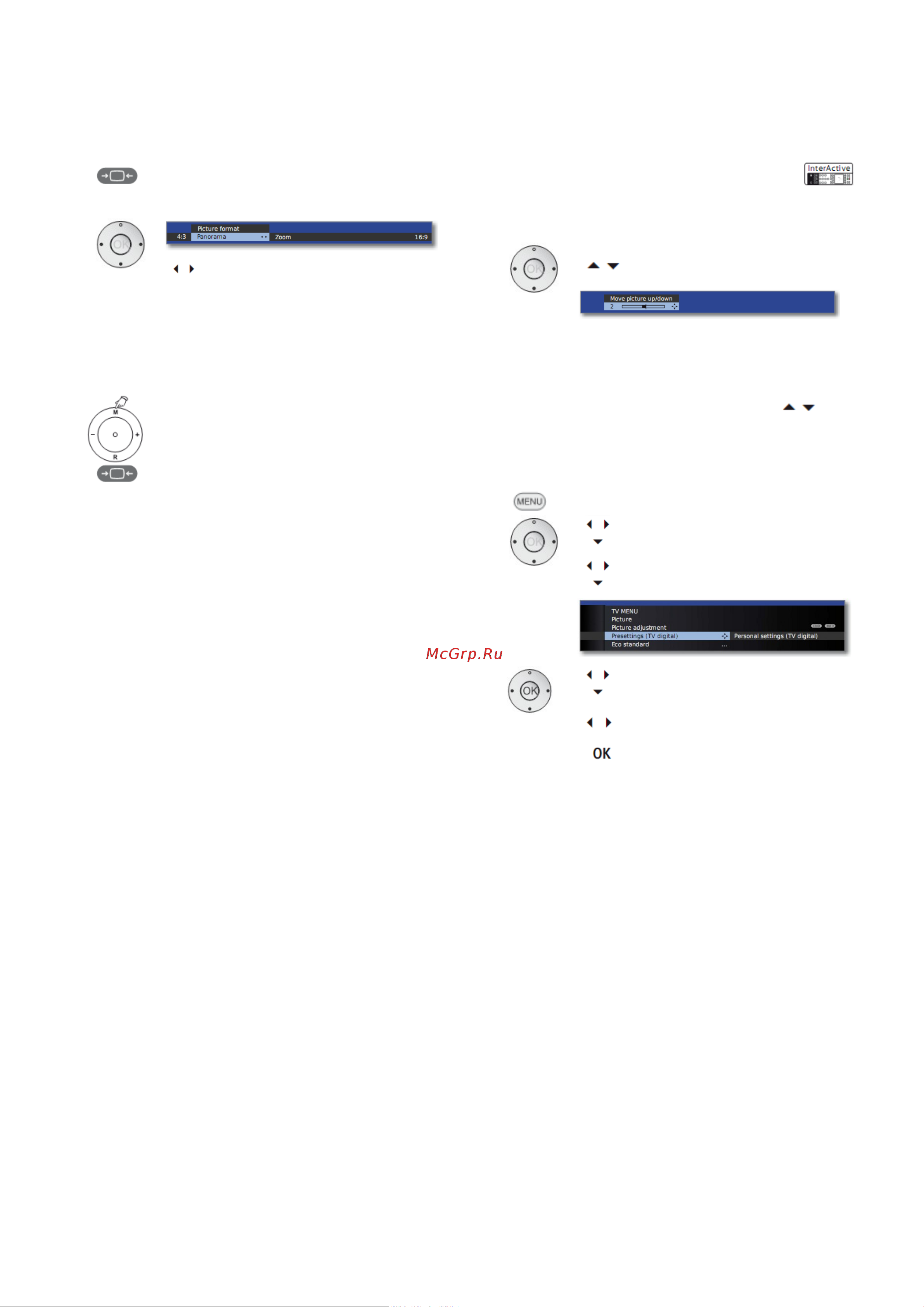 Loewe Xelos 32 50422T80 Silver [36/138] Выбор формата изображения