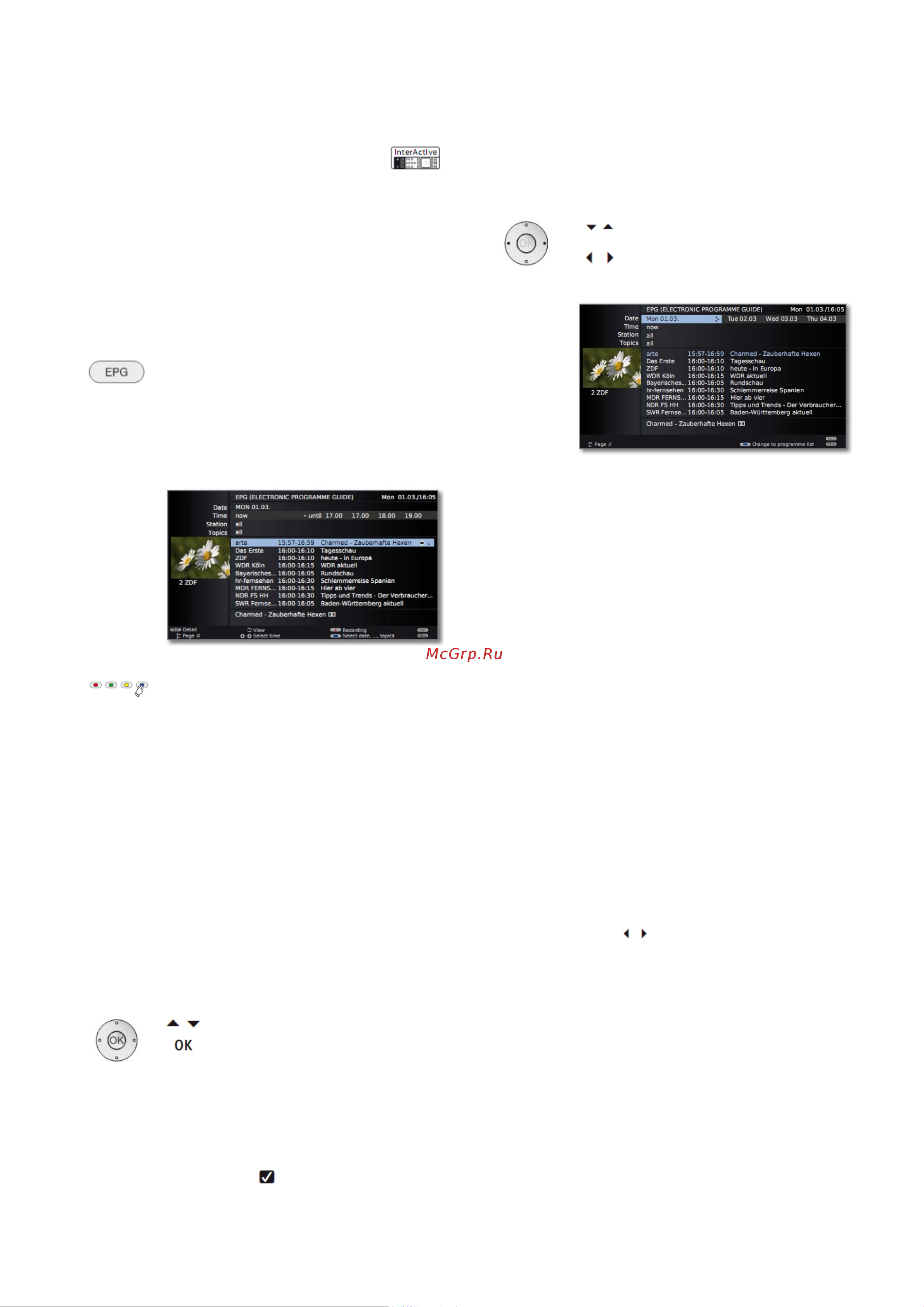 Loewe Xelos 32 50422T80 Silver [48/138] Электронный справочник программ который