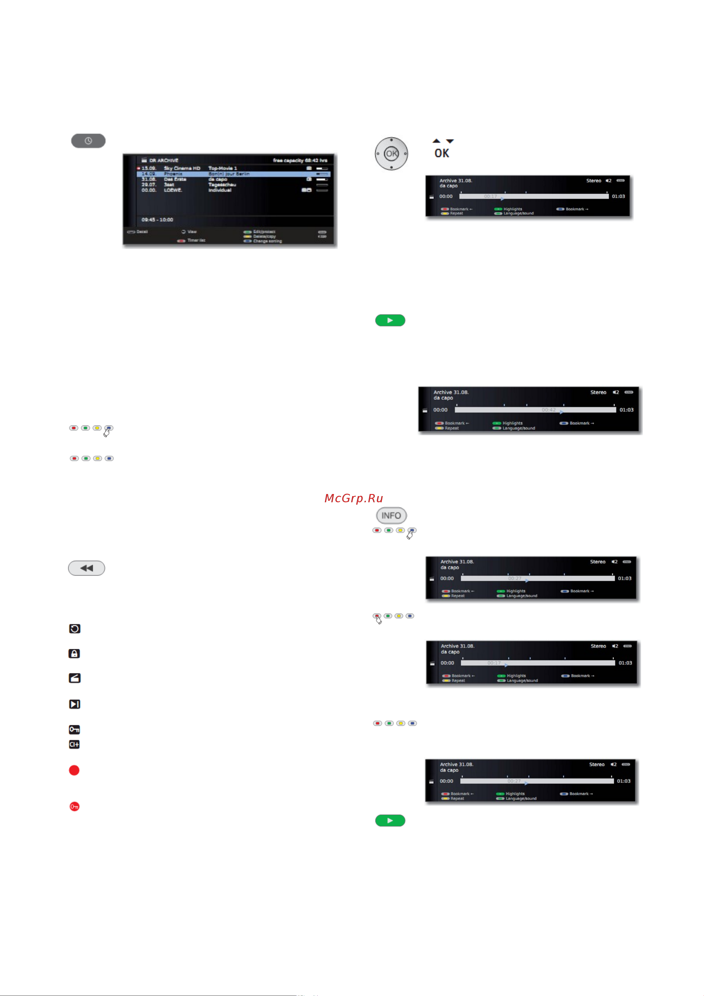 Loewe Xelos 32 50422T80 Silver [85/138] Цифровой рекордер