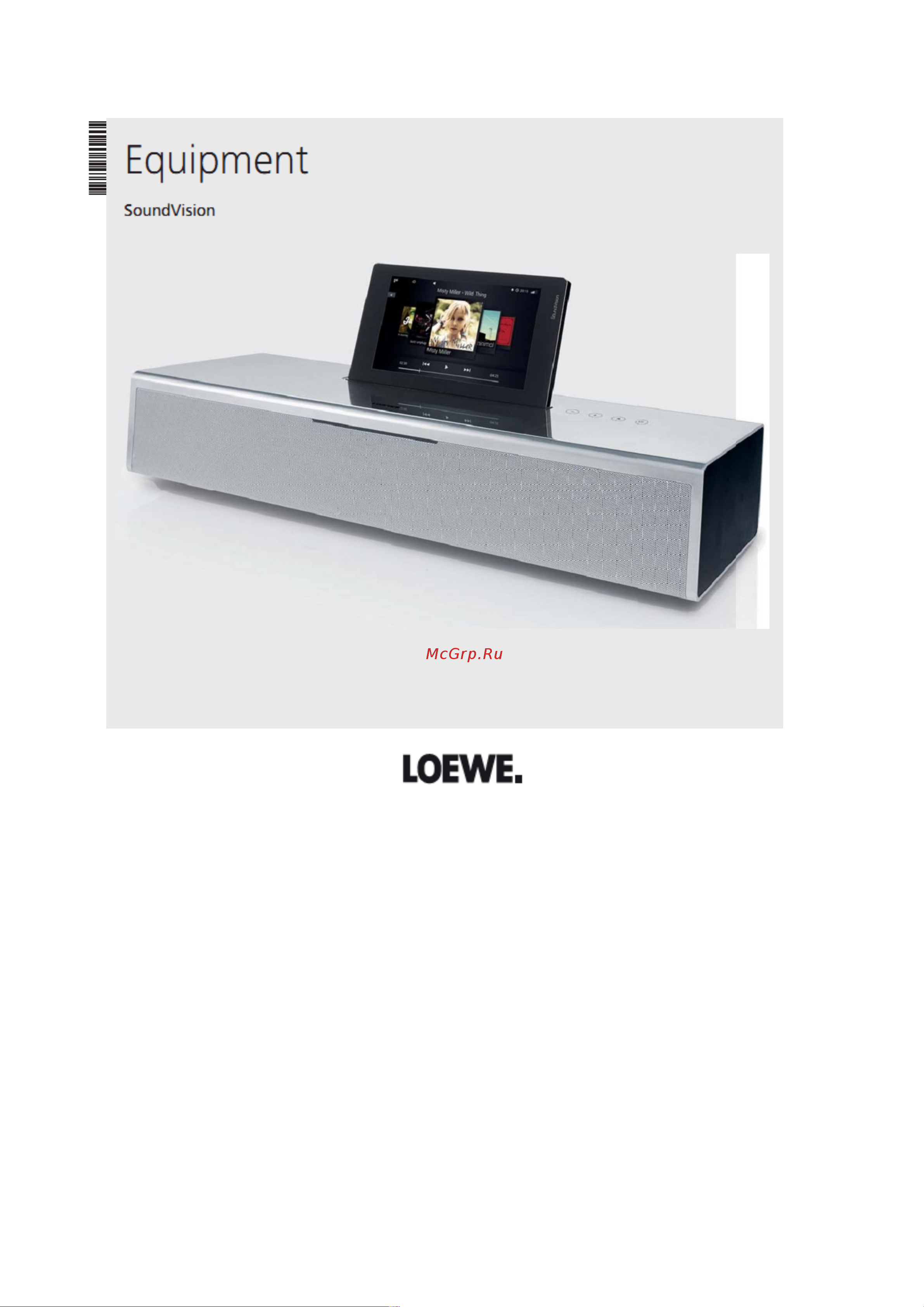 Loewe Sound Vision 51203B00 Silver Инструкция по эксплуатации онлайн