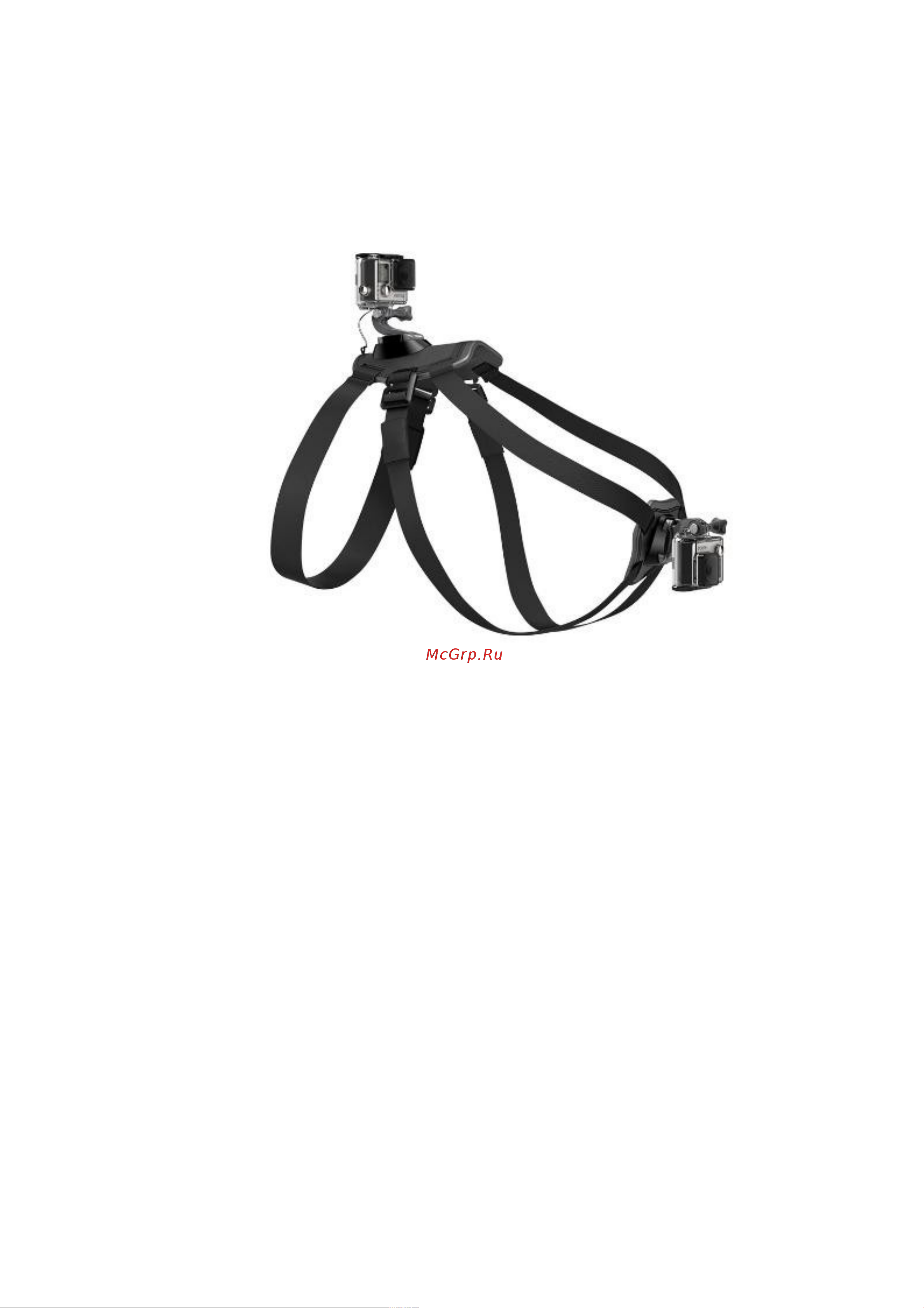 Gopro Крепление для собак ADOGM-001 (Fetch!Dog Harness) Инструкция по эксплуатации онлайн