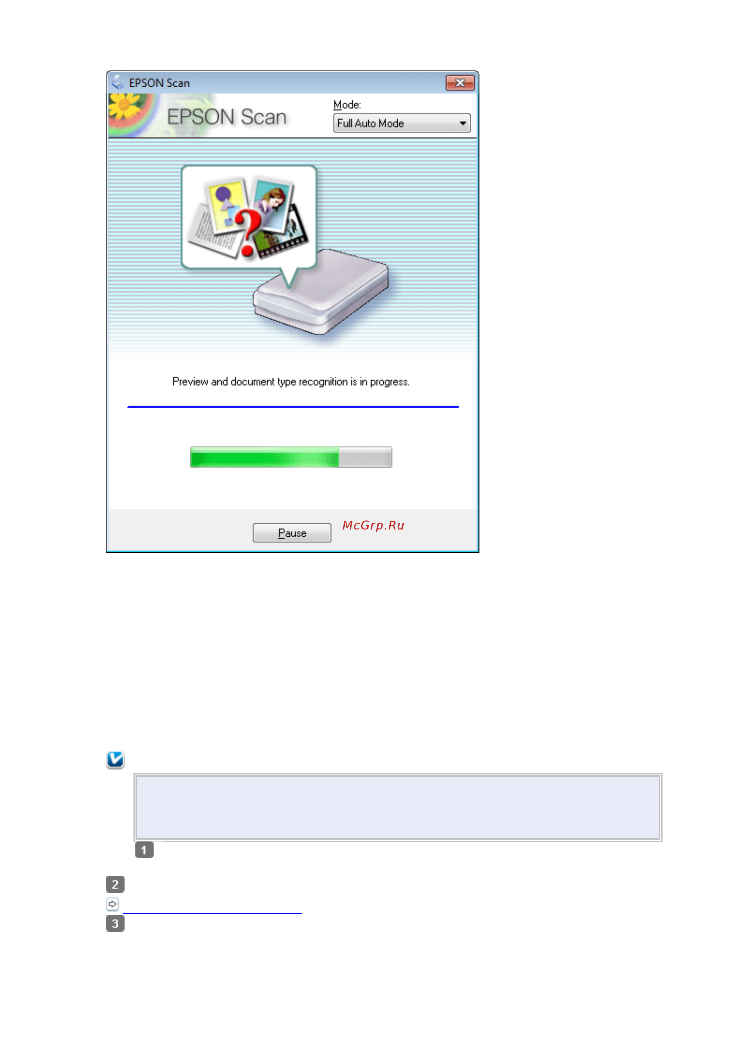 Epson PX730WD  [128/174] Сканирование в home mode простой режим