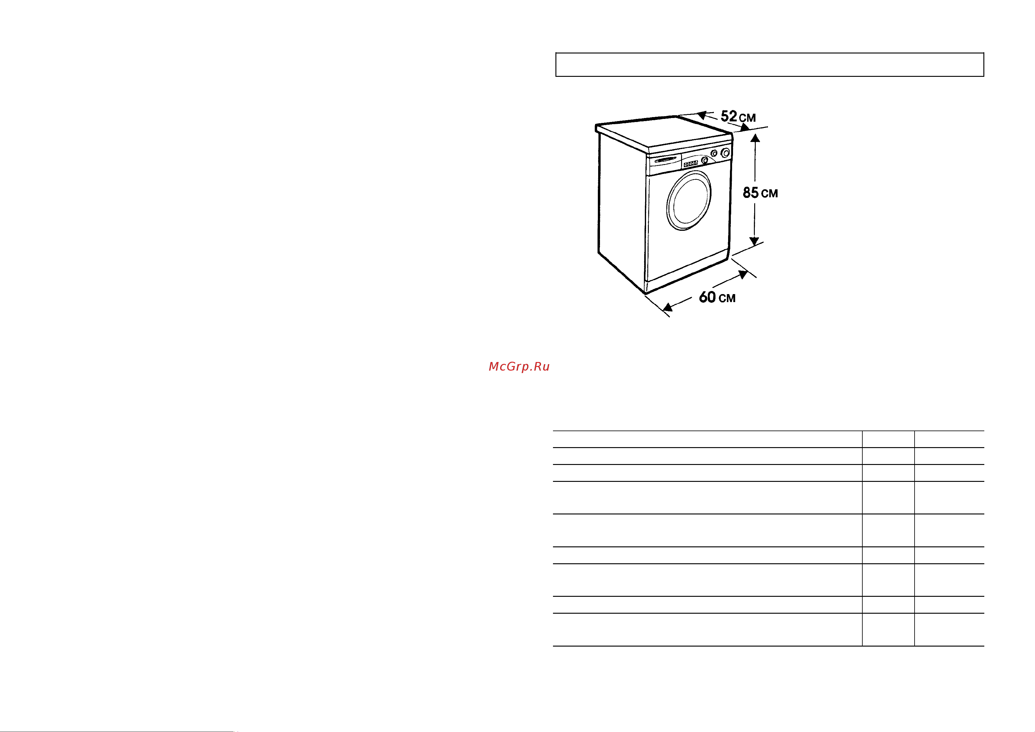 Candy CI 5140 XT [12/43] Технические характеристики