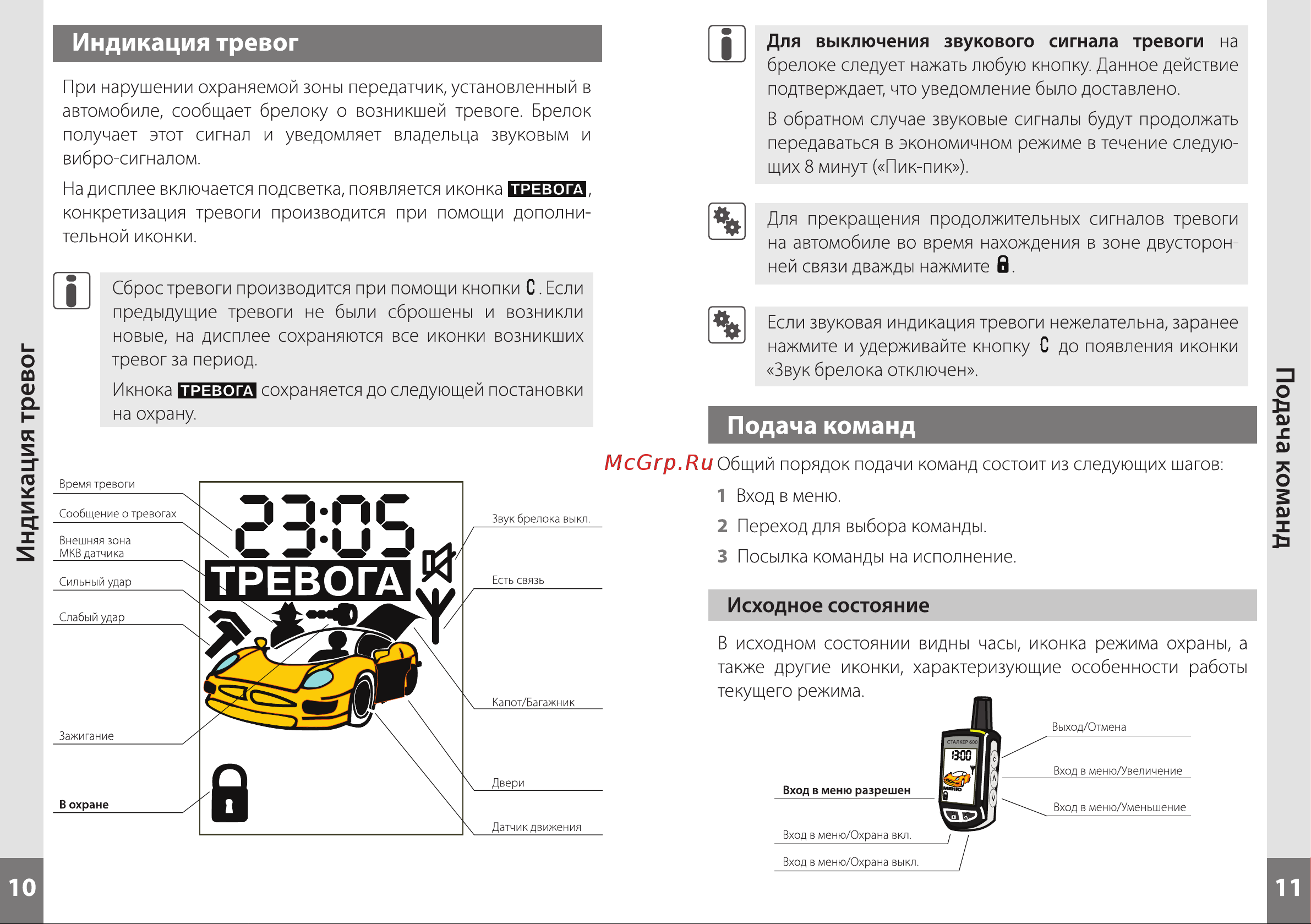 Magic Systems Stalker-MS600 Super [7/10] Индикация тревог