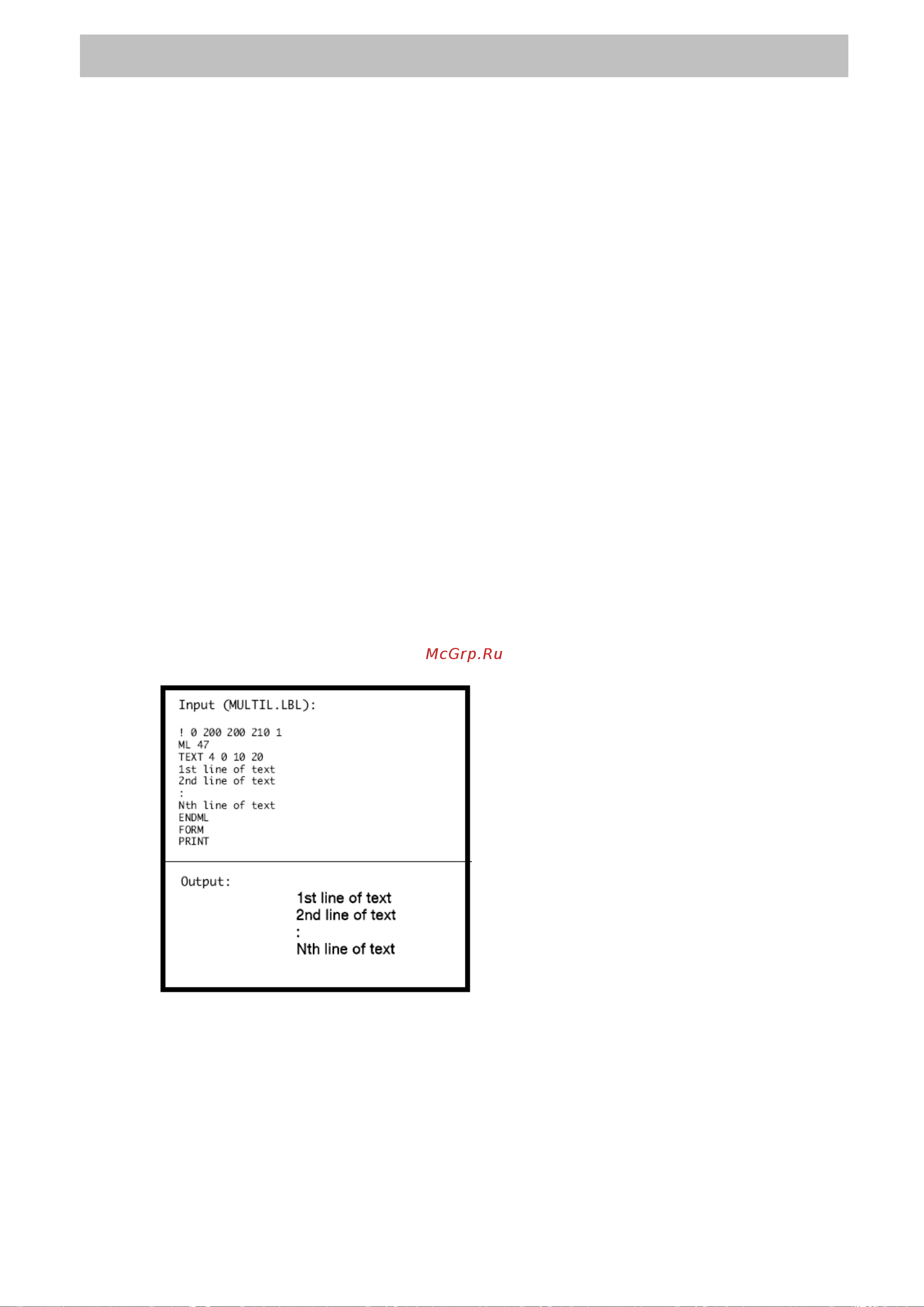 Citizen CMP-30II [13/48] Cmp 30 command manual