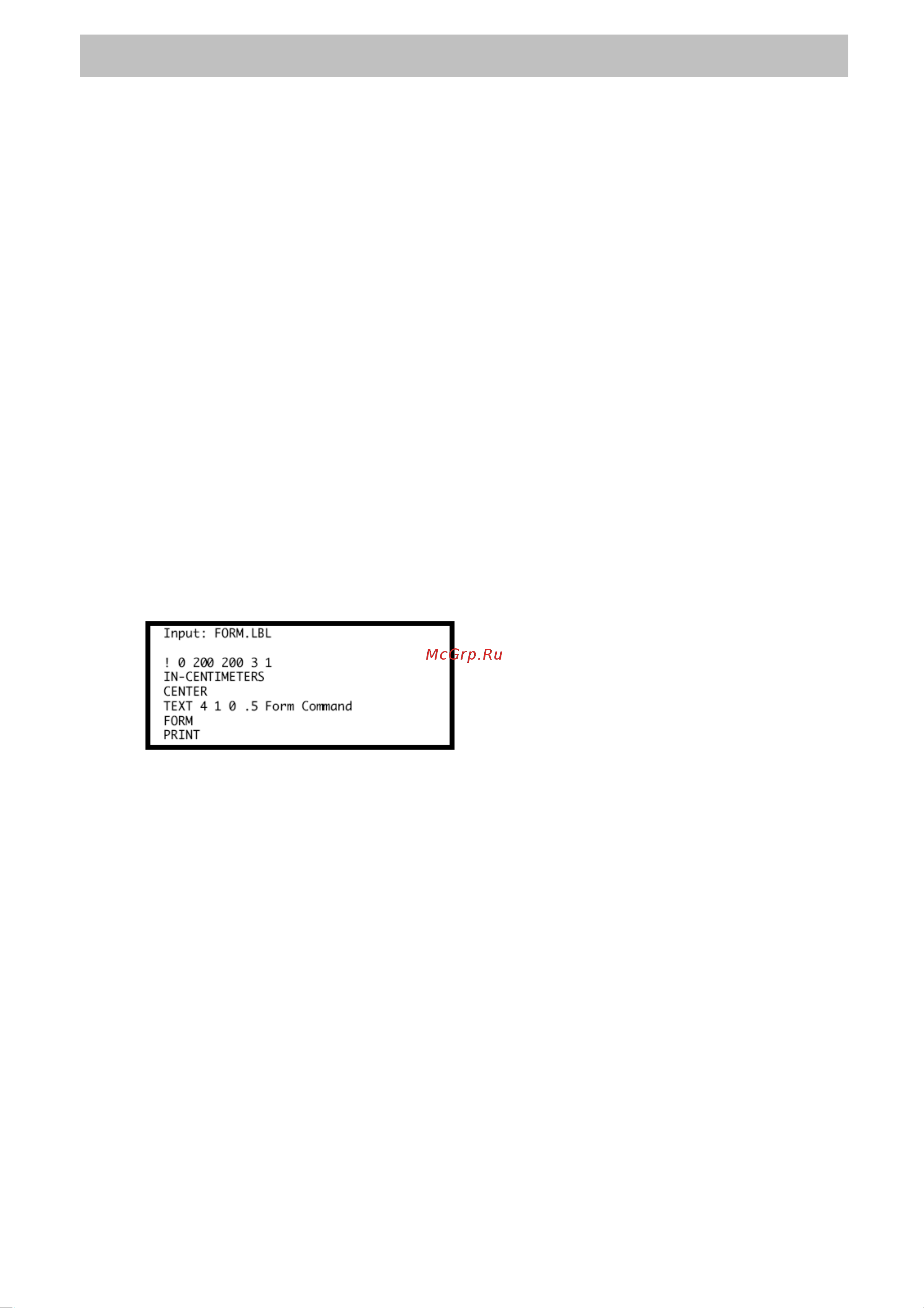 Citizen CMP-30II [7/48] Cmp 30 command manual